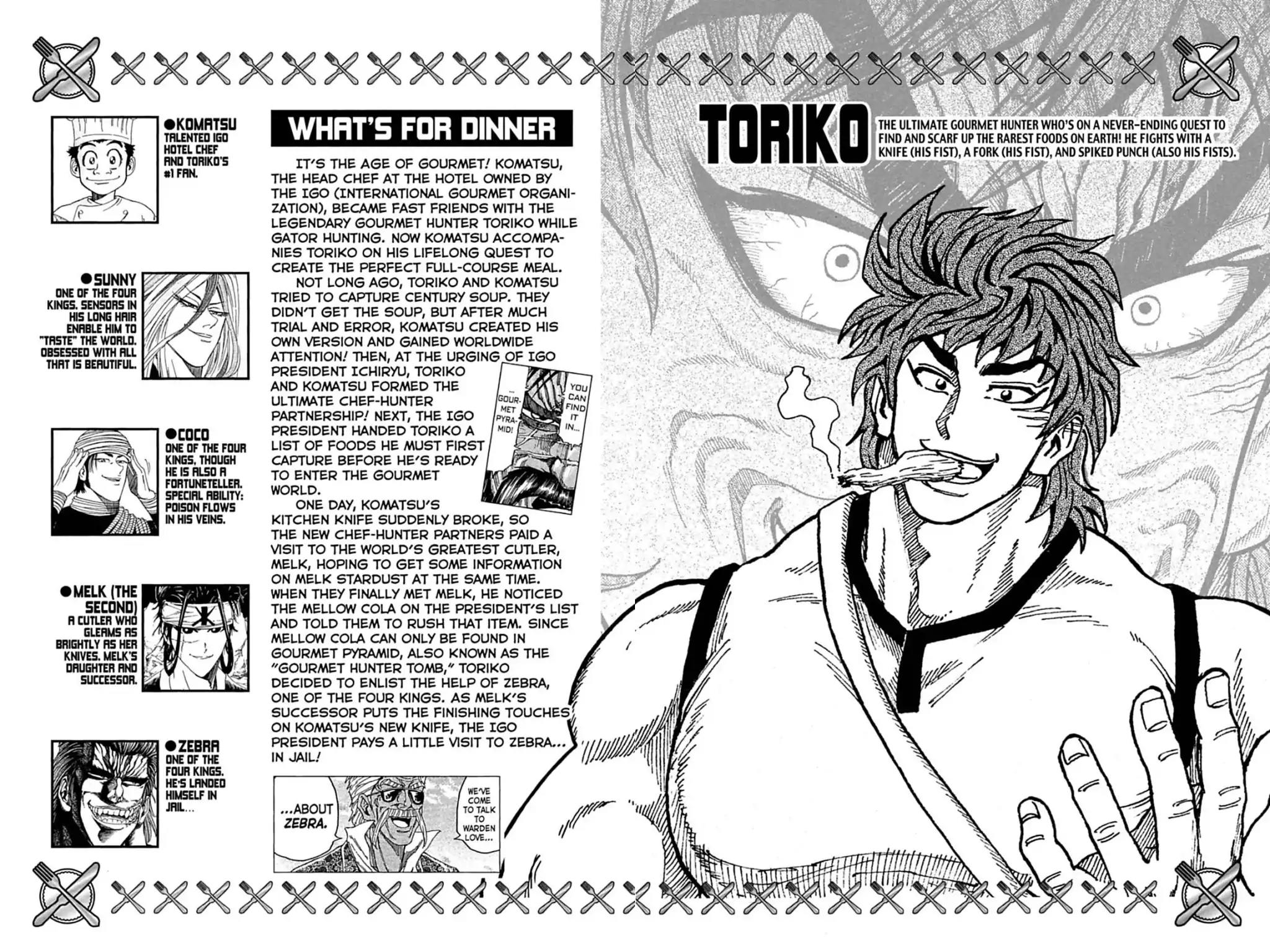 Toriko Chapter 125 page 5 - Chapter 125: Vol.15 Gourmet 125: Journey to the Underworld!!