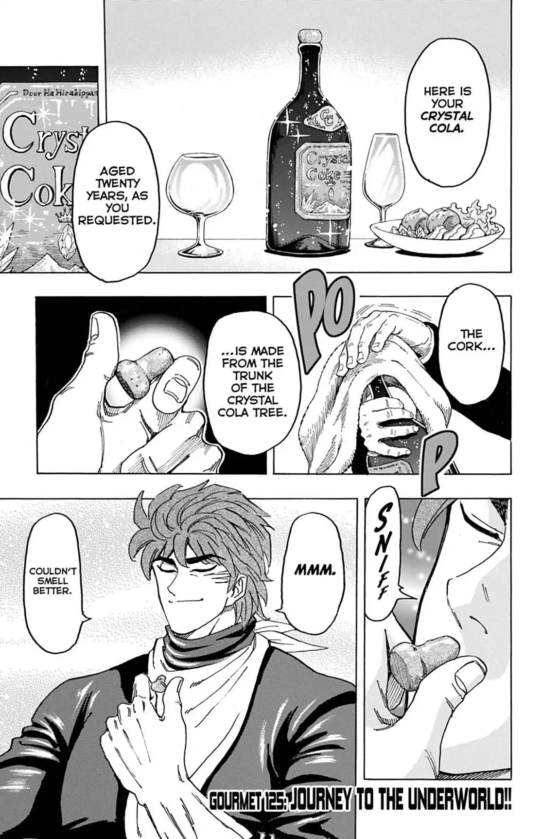 Toriko Chapter 125 page 7 - Chapter 125: Vol.15 Gourmet 125: Journey to the Underworld!!