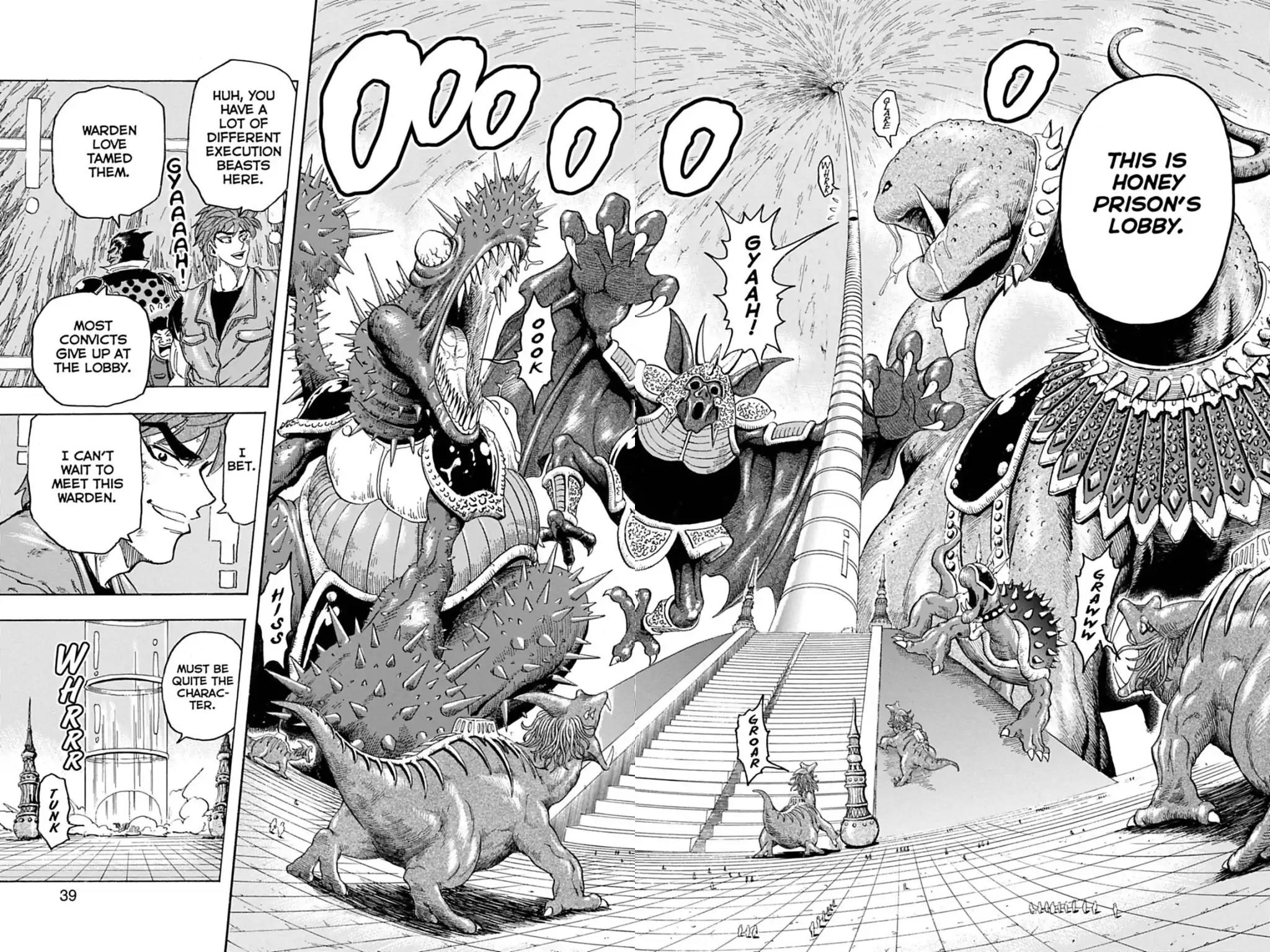 Toriko Chapter 126 page 11 - Chapter 126: Vol.15 Gourmet 126: Honey Prison!!