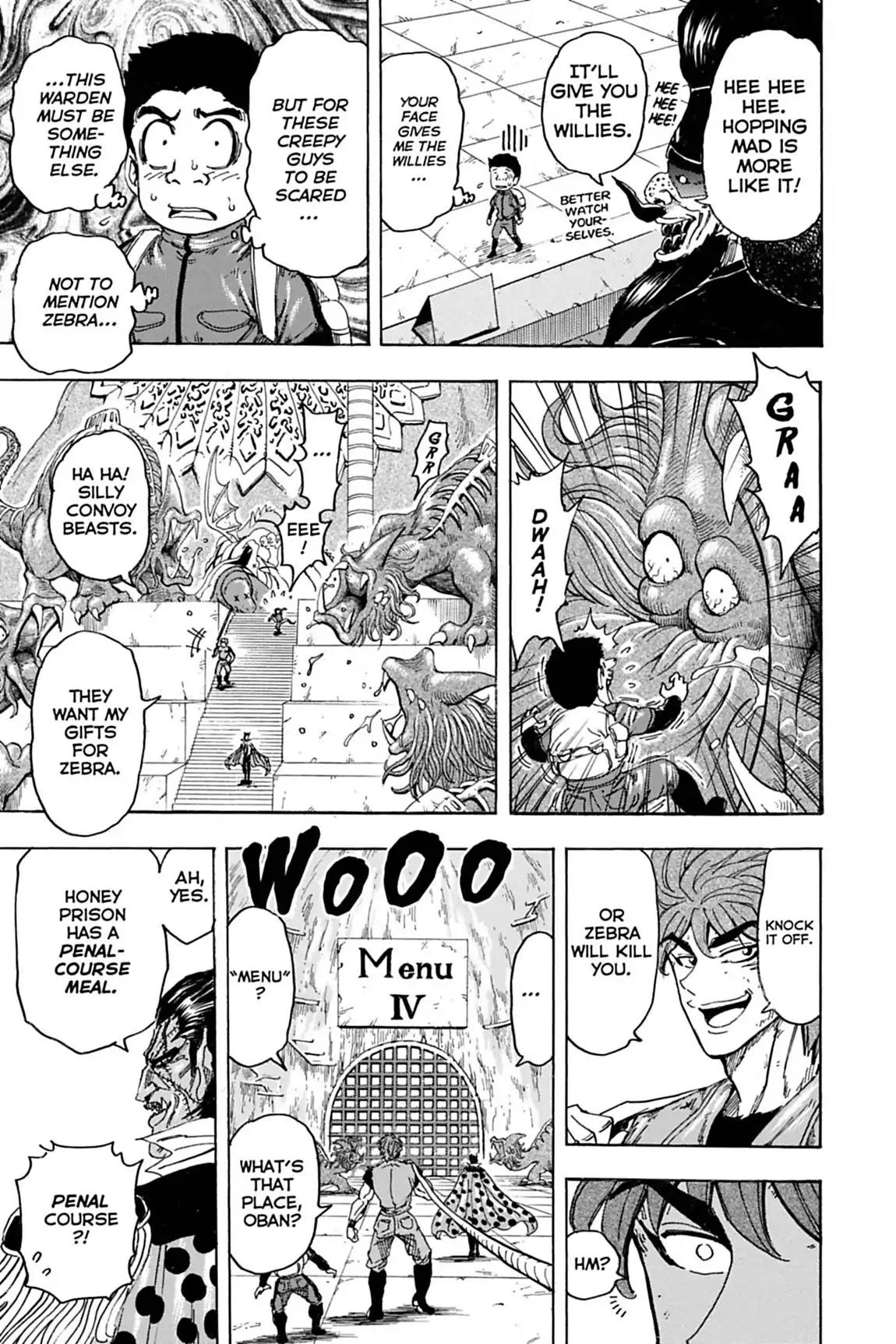 Toriko Chapter 126 page 13 - Chapter 126: Vol.15 Gourmet 126: Honey Prison!!