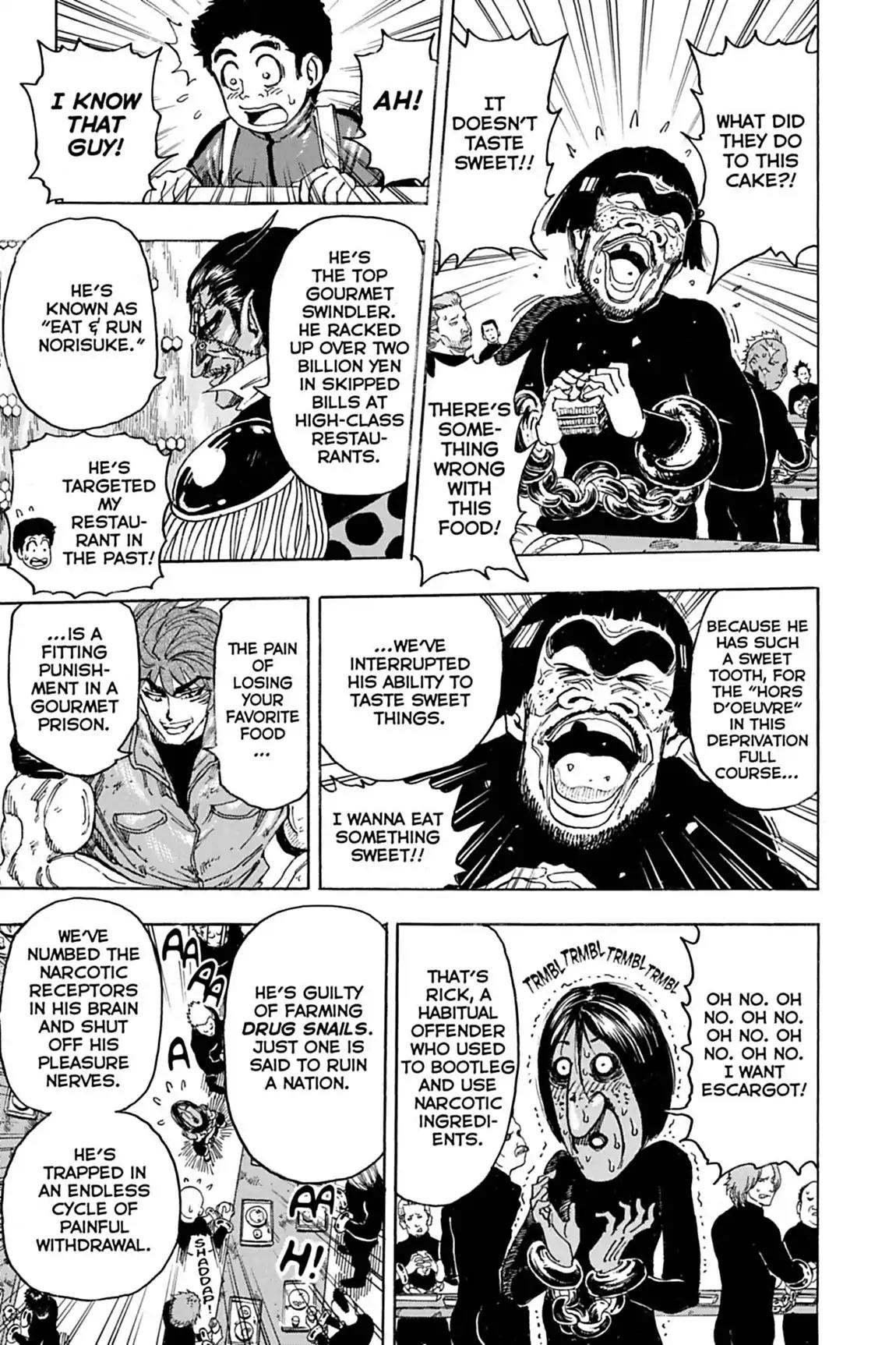 Toriko Chapter 126 page 15 - Chapter 126: Vol.15 Gourmet 126: Honey Prison!!