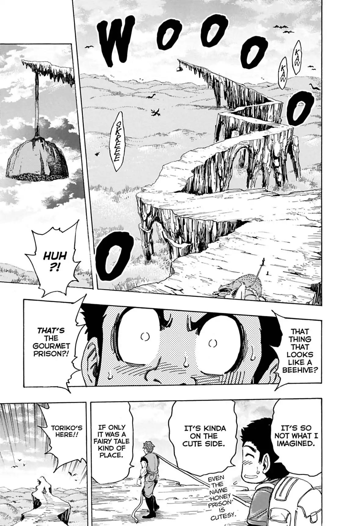 Toriko Chapter 126 page 5 - Chapter 126: Vol.15 Gourmet 126: Honey Prison!!