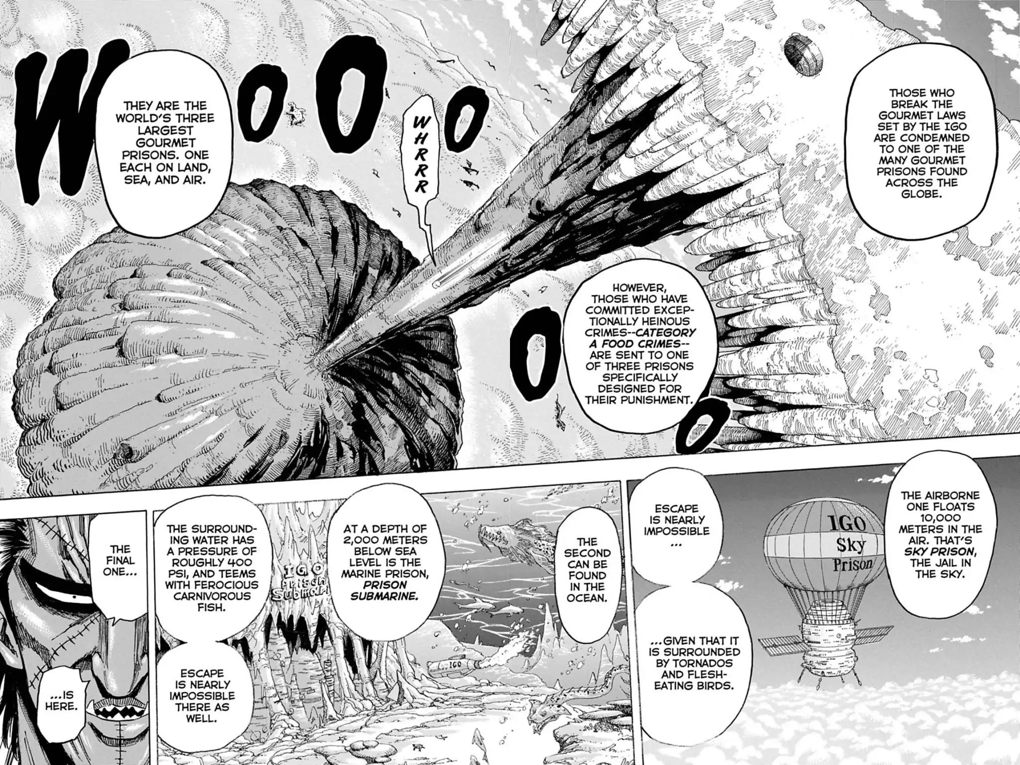 Toriko Chapter 126 page 8 - Chapter 126: Vol.15 Gourmet 126: Honey Prison!!