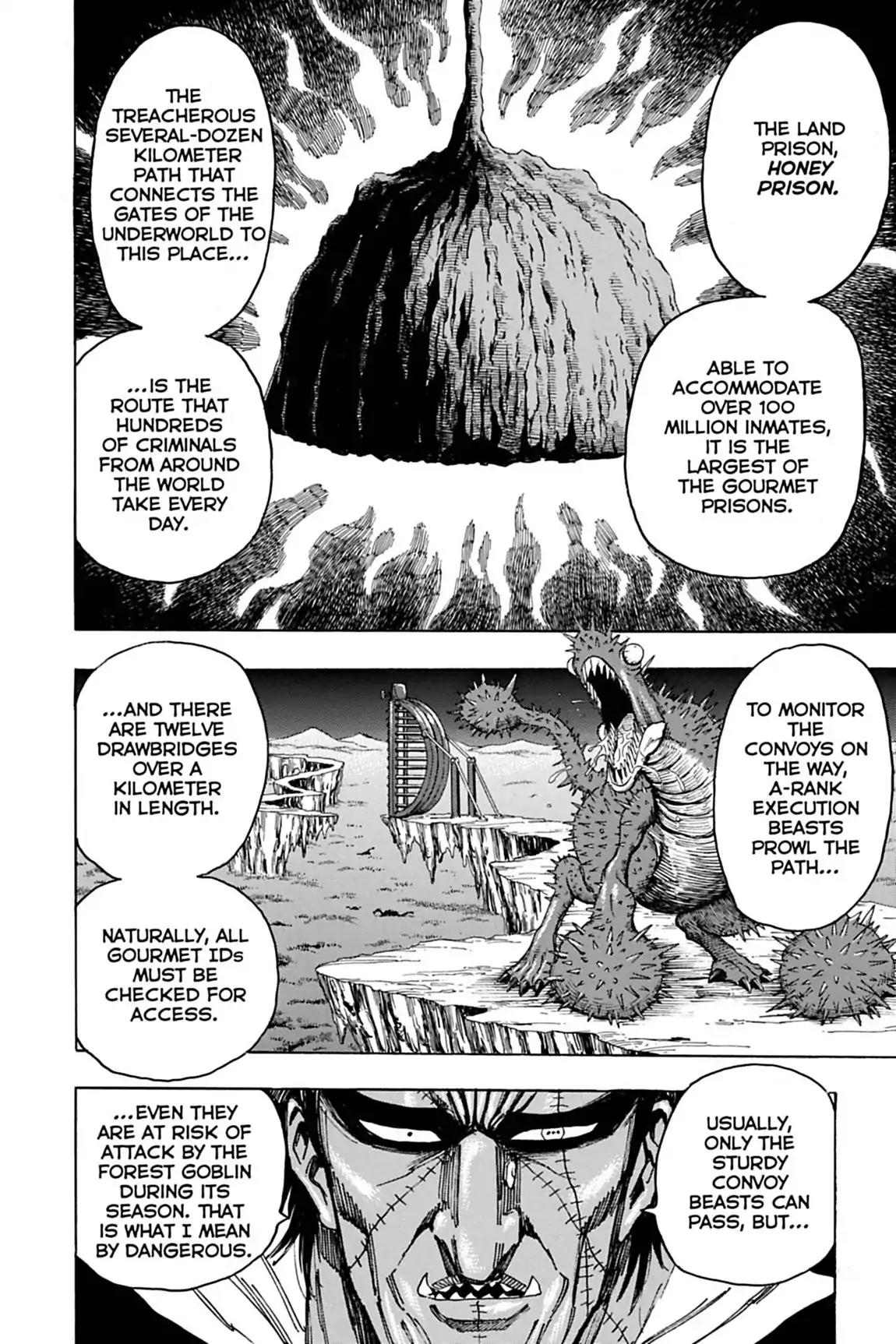 Toriko Chapter 126 page 9 - Chapter 126: Vol.15 Gourmet 126: Honey Prison!!