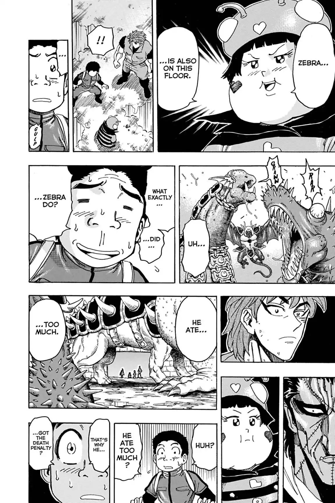 Toriko Chapter 127 page 10 - Chapter 127: Vol.15 Gourmet 127: Zebra!!