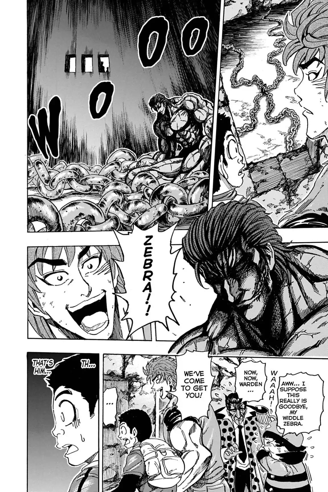 Toriko Chapter 127 page 12 - Chapter 127: Vol.15 Gourmet 127: Zebra!!