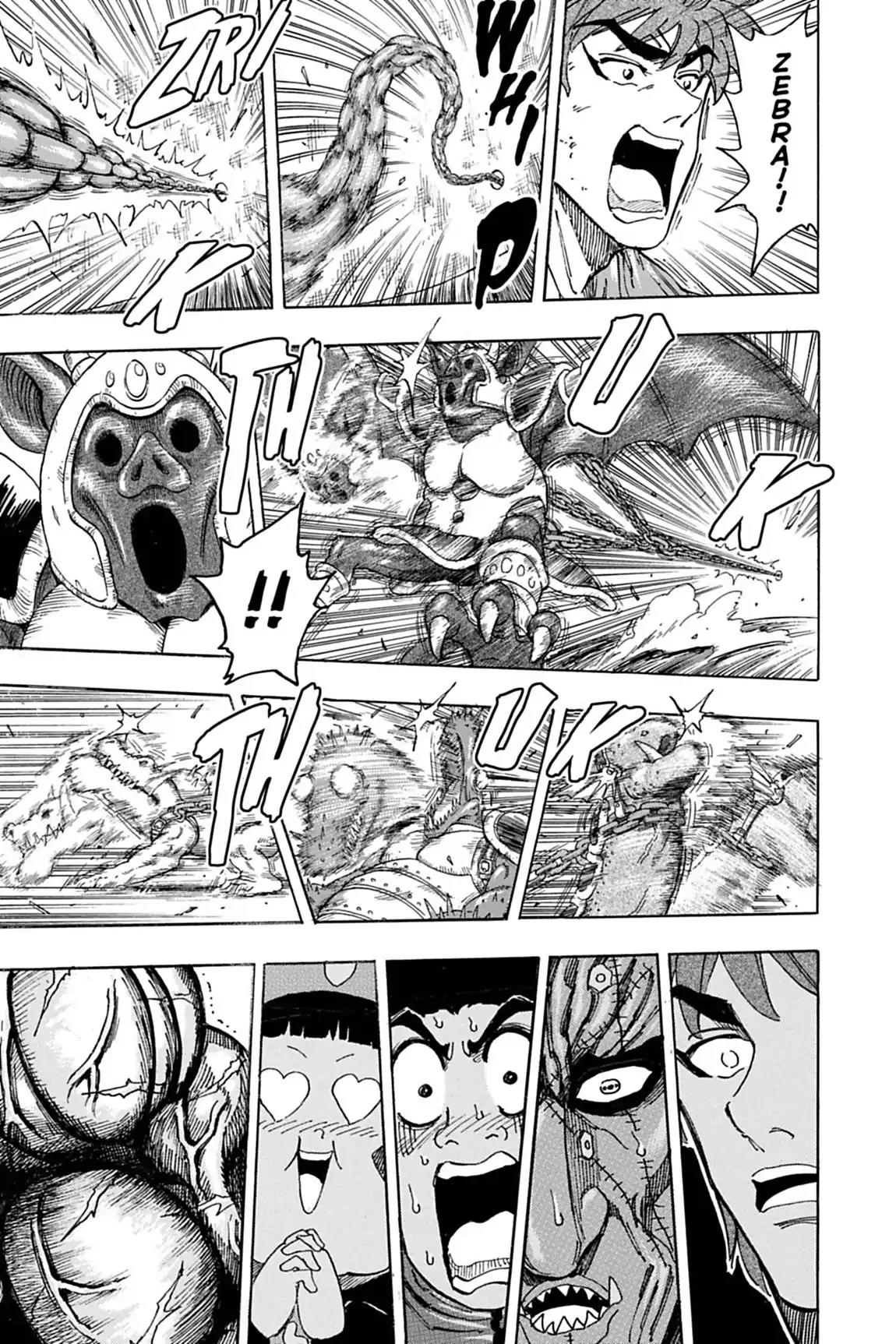 Toriko Chapter 127 page 15 - Chapter 127: Vol.15 Gourmet 127: Zebra!!