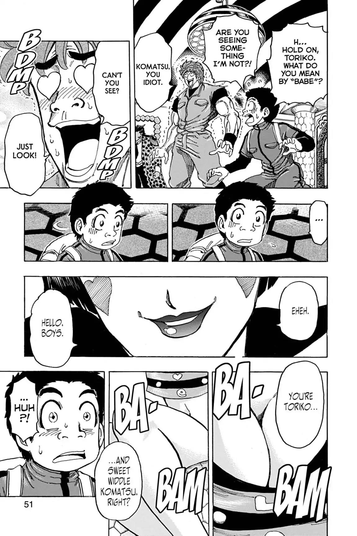 Toriko Chapter 127 page 3 - Chapter 127: Vol.15 Gourmet 127: Zebra!!