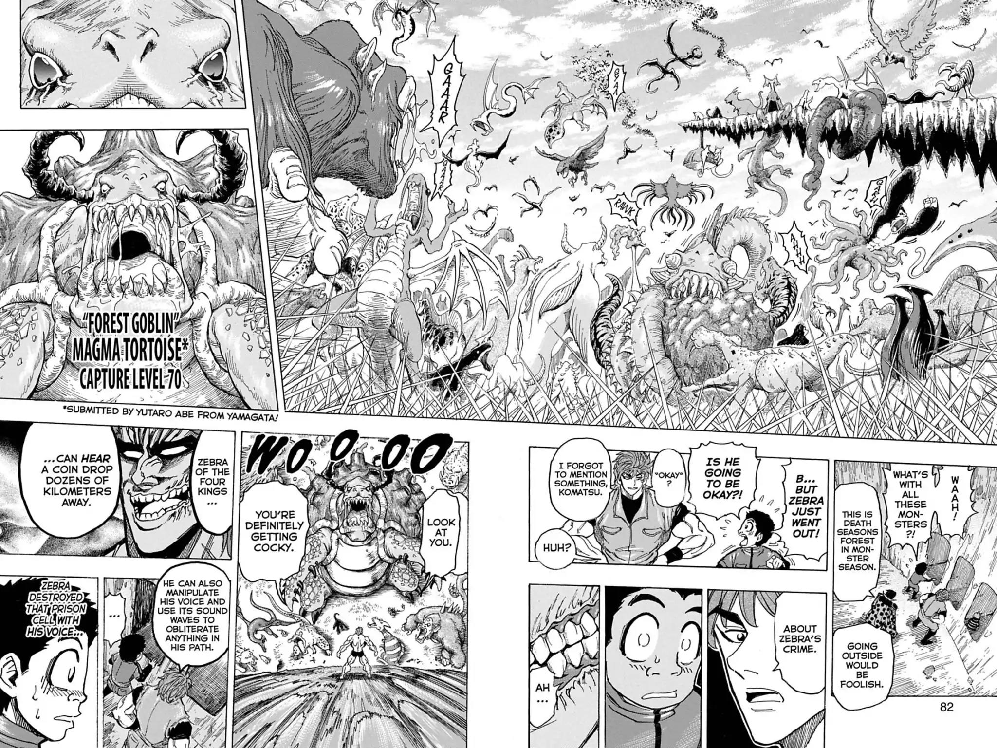 Toriko Chapter 128 page 14 - Chapter 128: Vol.15 Gourmet 128: Release!!