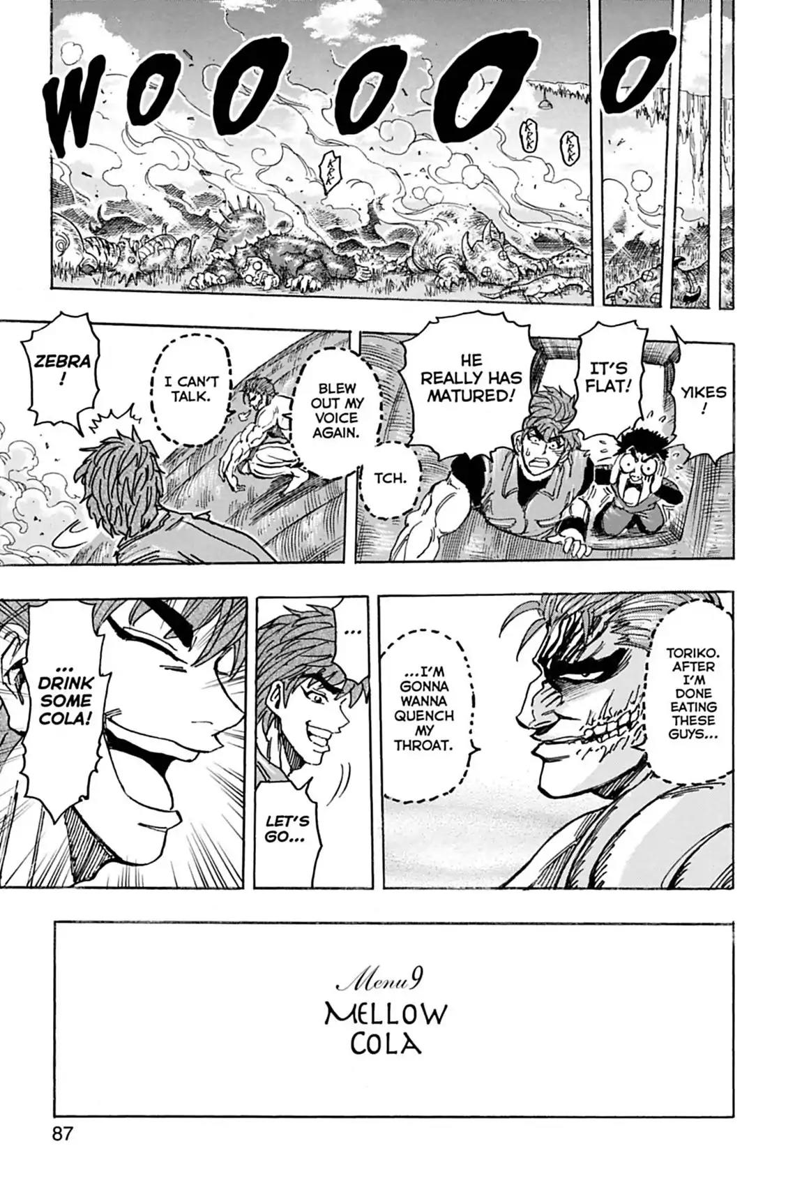 Toriko Chapter 128 page 18 - Chapter 128: Vol.15 Gourmet 128: Release!!