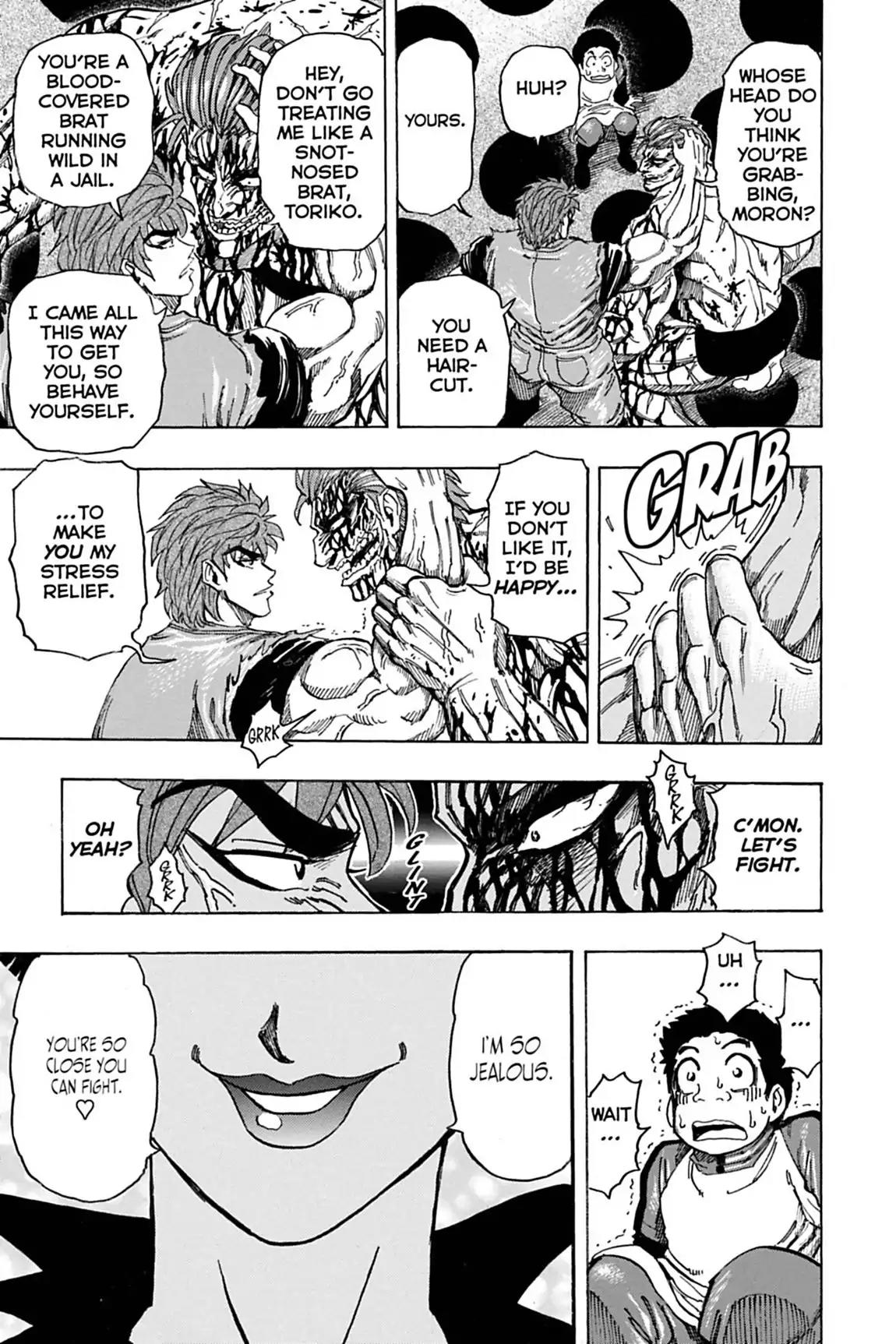 Toriko Chapter 128 page 7 - Chapter 128: Vol.15 Gourmet 128: Release!!