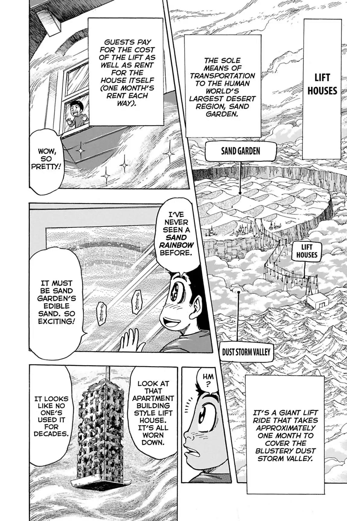 Toriko Chapter 129 page 4 - Chapter 129: Vol.15 Gourmet 129: Zebra's Crime!!
