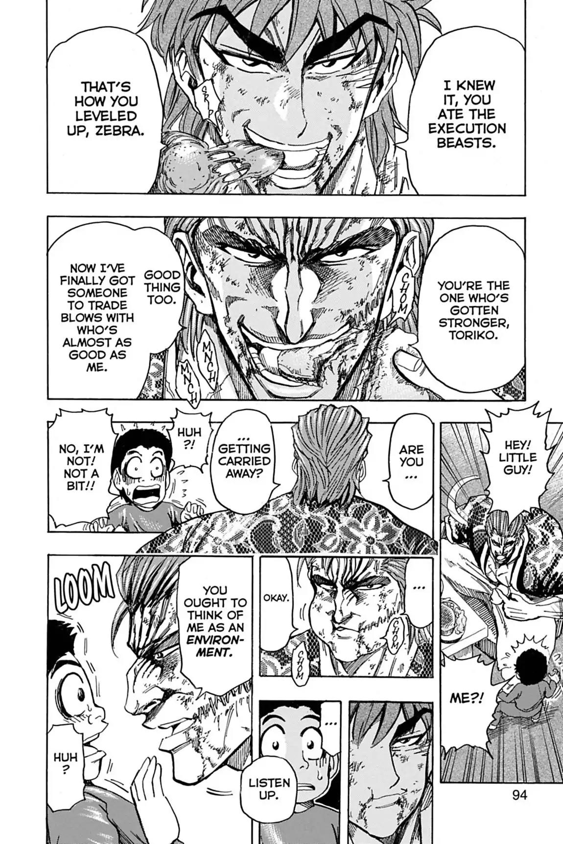 Toriko Chapter 129 page 6 - Chapter 129: Vol.15 Gourmet 129: Zebra's Crime!!