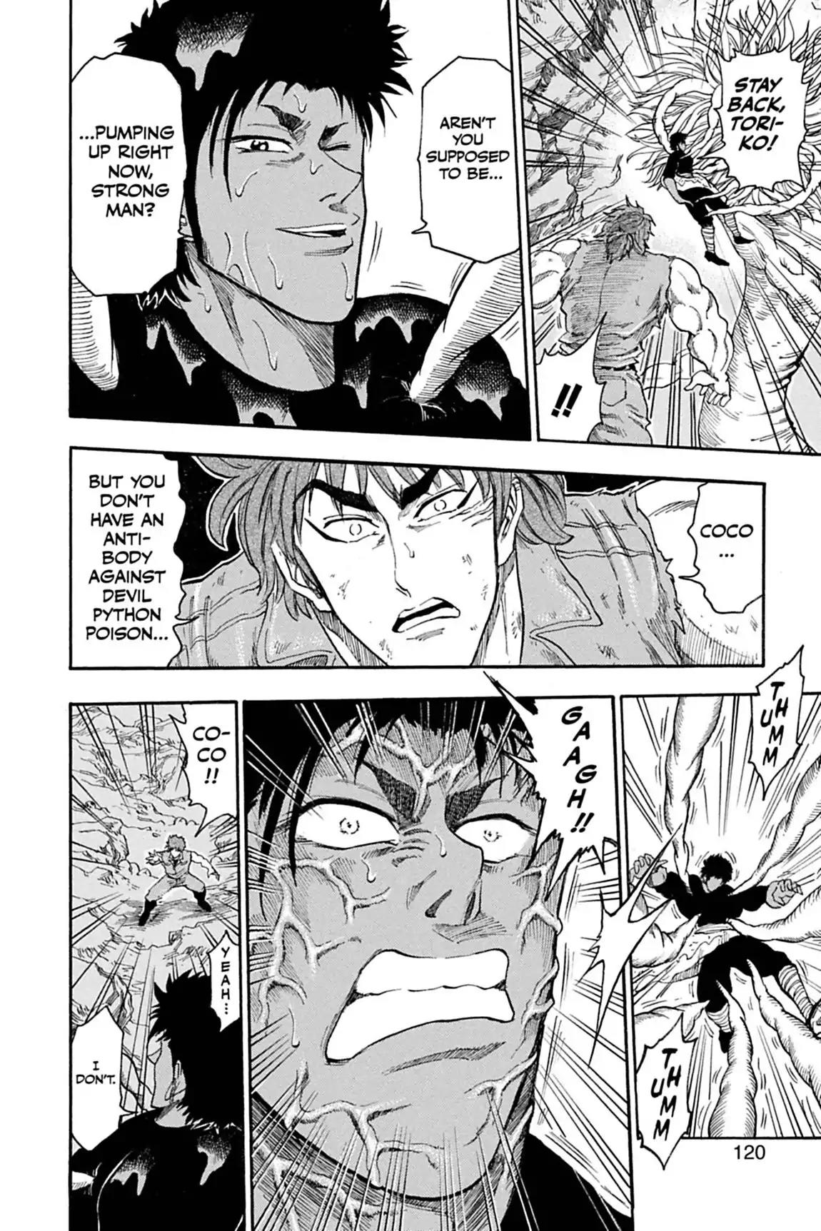 Toriko Chapter 13 page 10 - Chapter 13: Vol.2 Gourmet 13: Five-Fold!!