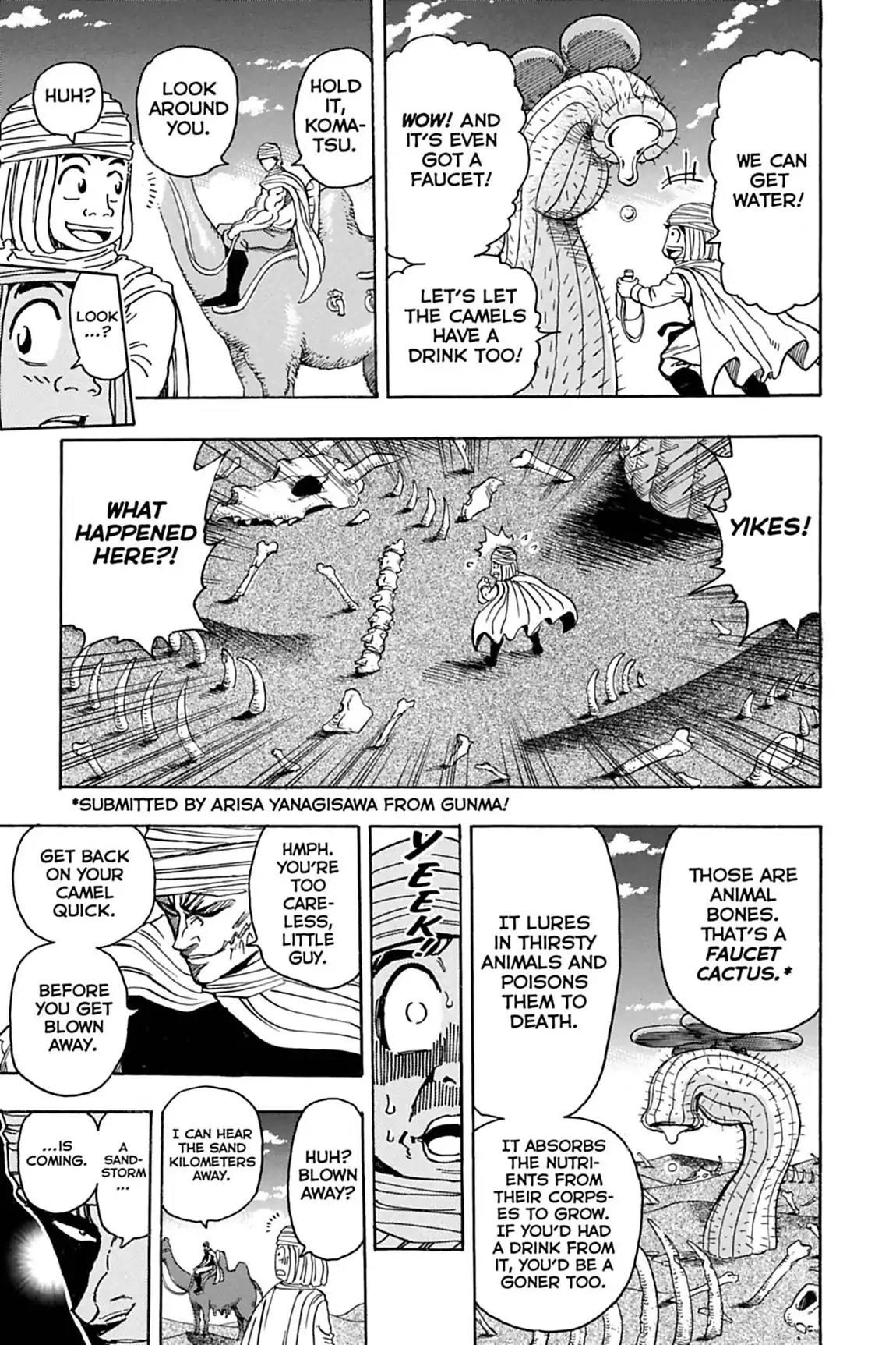 Toriko Chapter 130 page 11 - Chapter 130: Vol.15 Gourmet 130: World of Sand!!