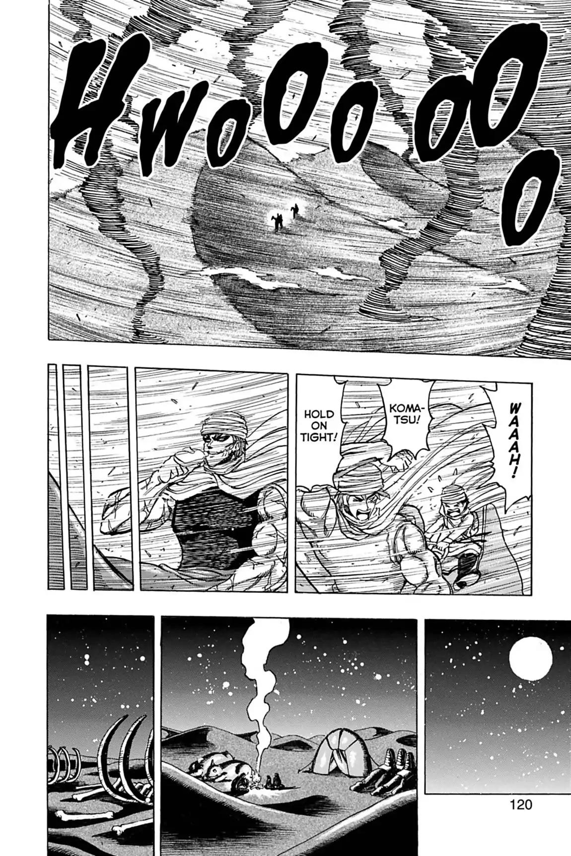 Toriko Chapter 130 page 12 - Chapter 130: Vol.15 Gourmet 130: World of Sand!!