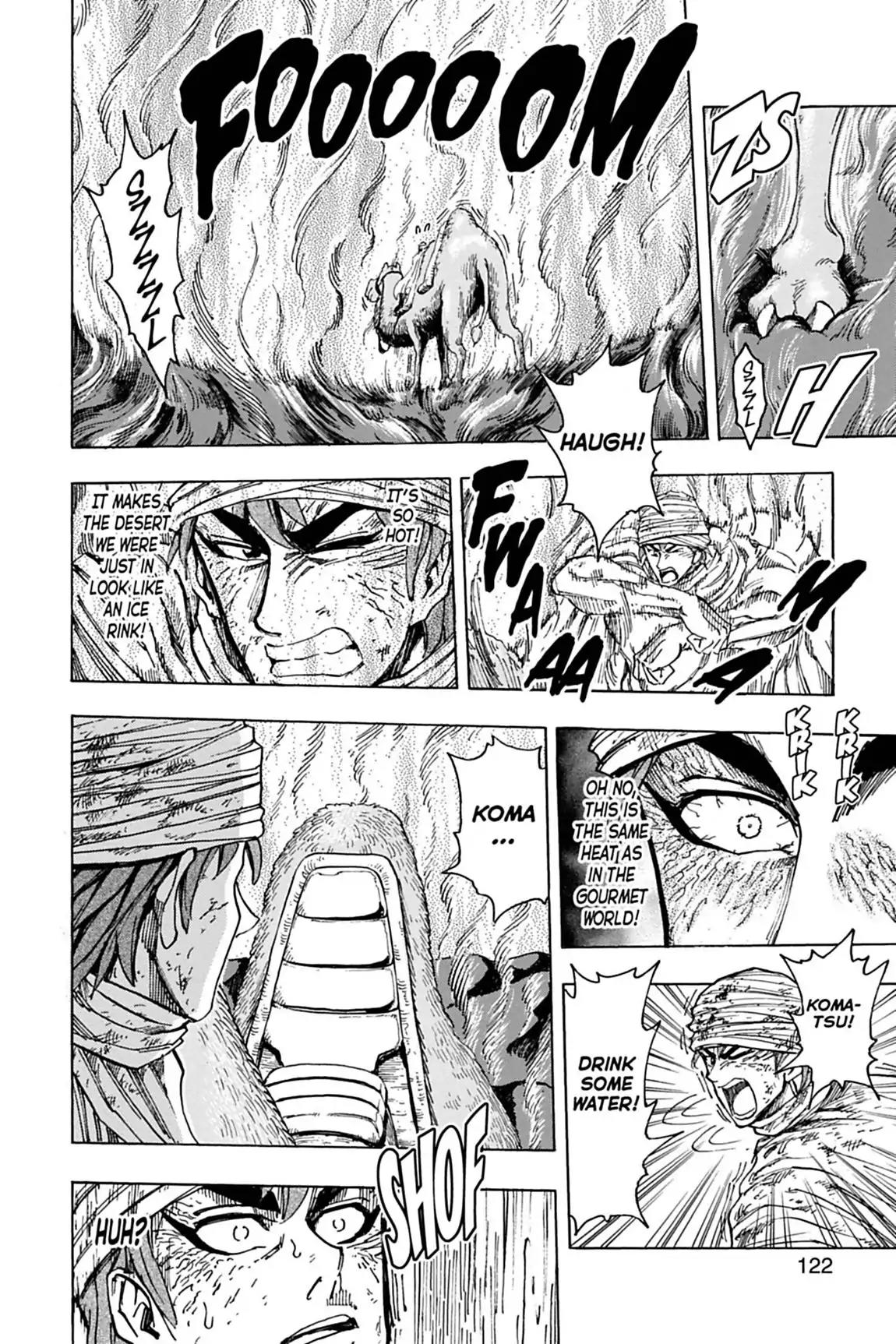 Toriko Chapter 130 page 14 - Chapter 130: Vol.15 Gourmet 130: World of Sand!!
