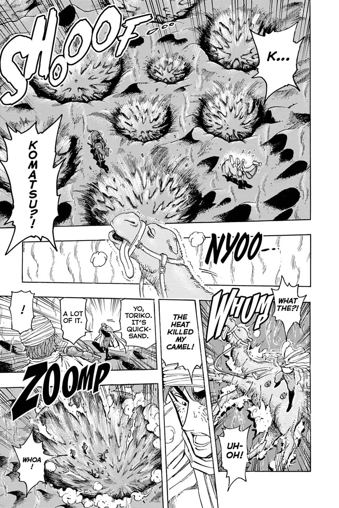 Toriko Chapter 130 page 15 - Chapter 130: Vol.15 Gourmet 130: World of Sand!!