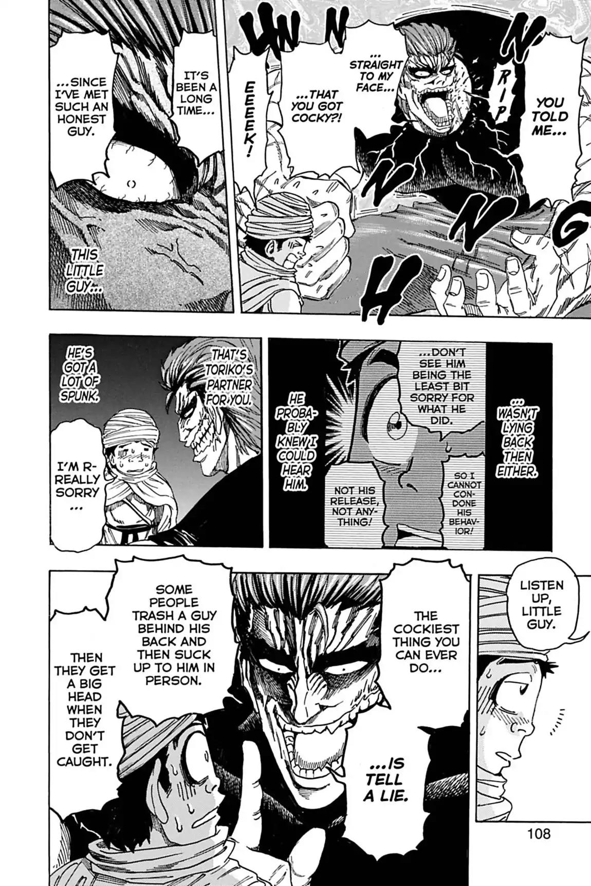 Toriko Chapter 130 page 2 - Chapter 130: Vol.15 Gourmet 130: World of Sand!!