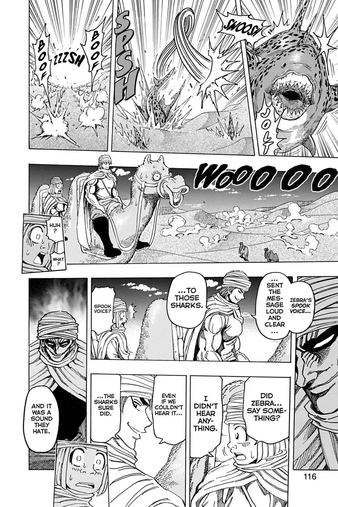 Toriko Chapter 130 page 8 - Chapter 130: Vol.15 Gourmet 130: World of Sand!!