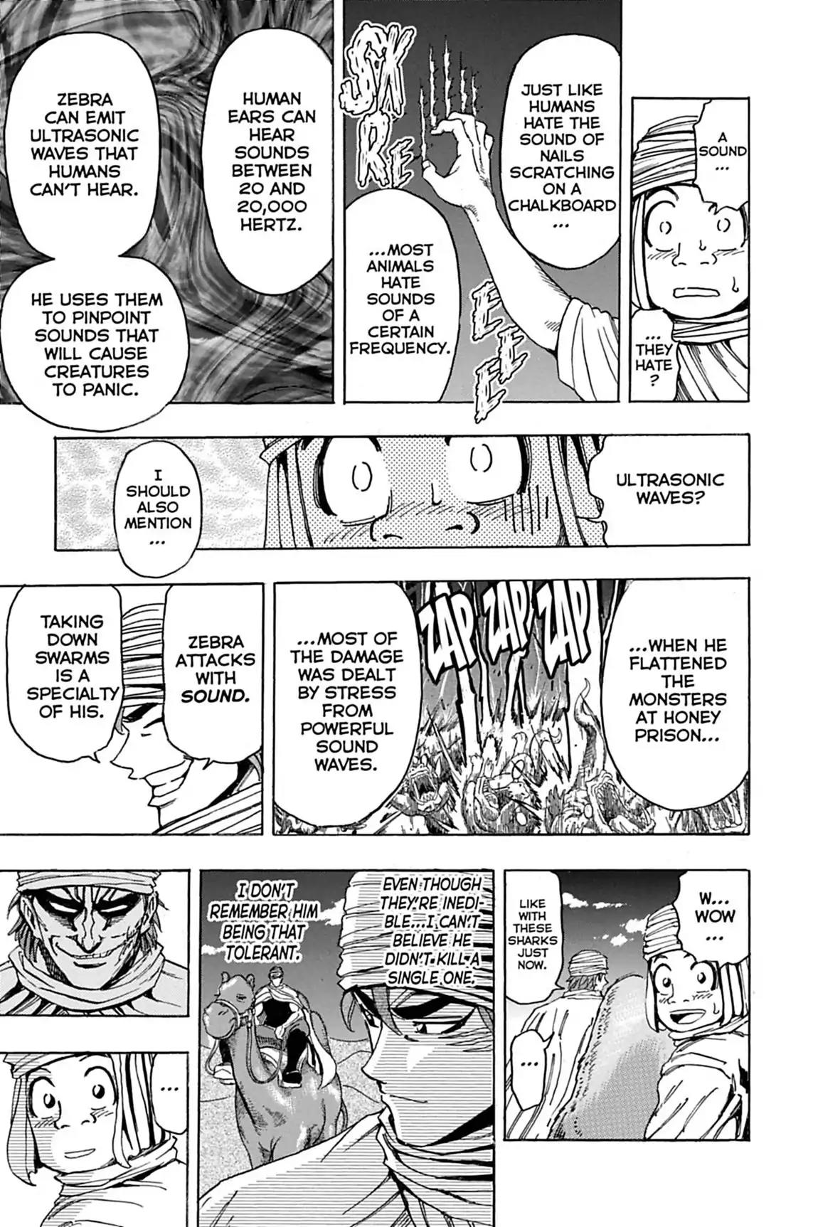 Toriko Chapter 130 page 9 - Chapter 130: Vol.15 Gourmet 130: World of Sand!!