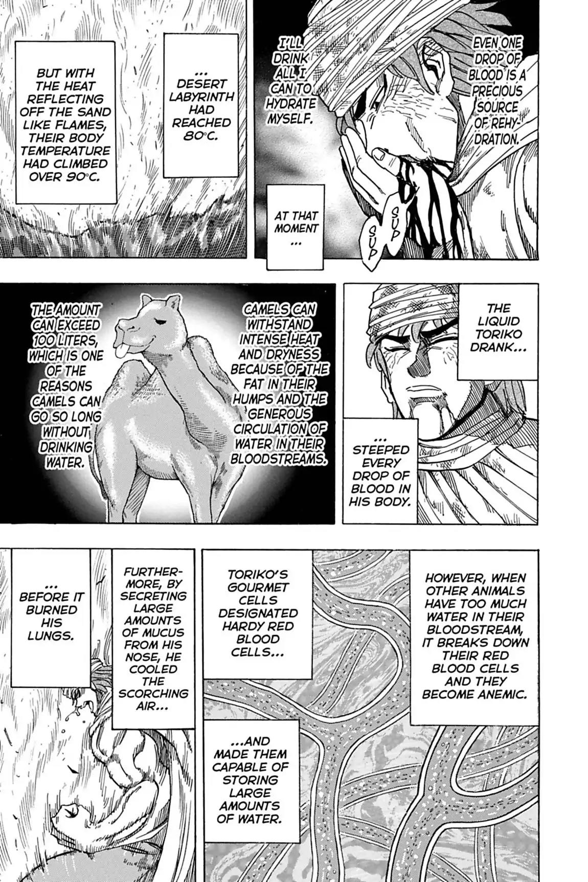 Toriko Chapter 131 page 15 - Chapter 131: Vol.15 Gourmet 131: Desert Labyrinth!!