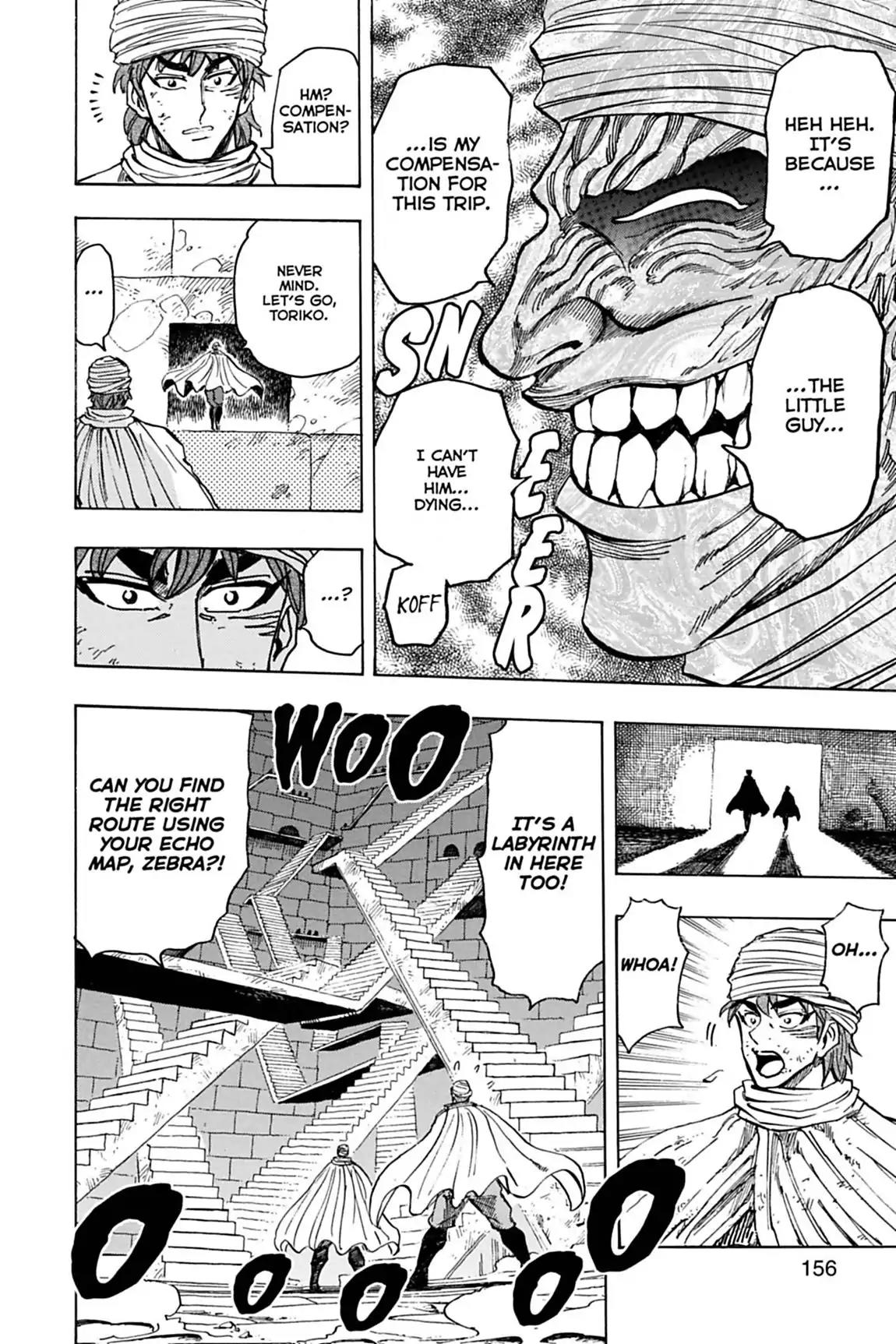 Toriko Chapter 132 page 11 - Chapter 132: Vol.15 Gourmet 132: Gourmet Pyramid!!