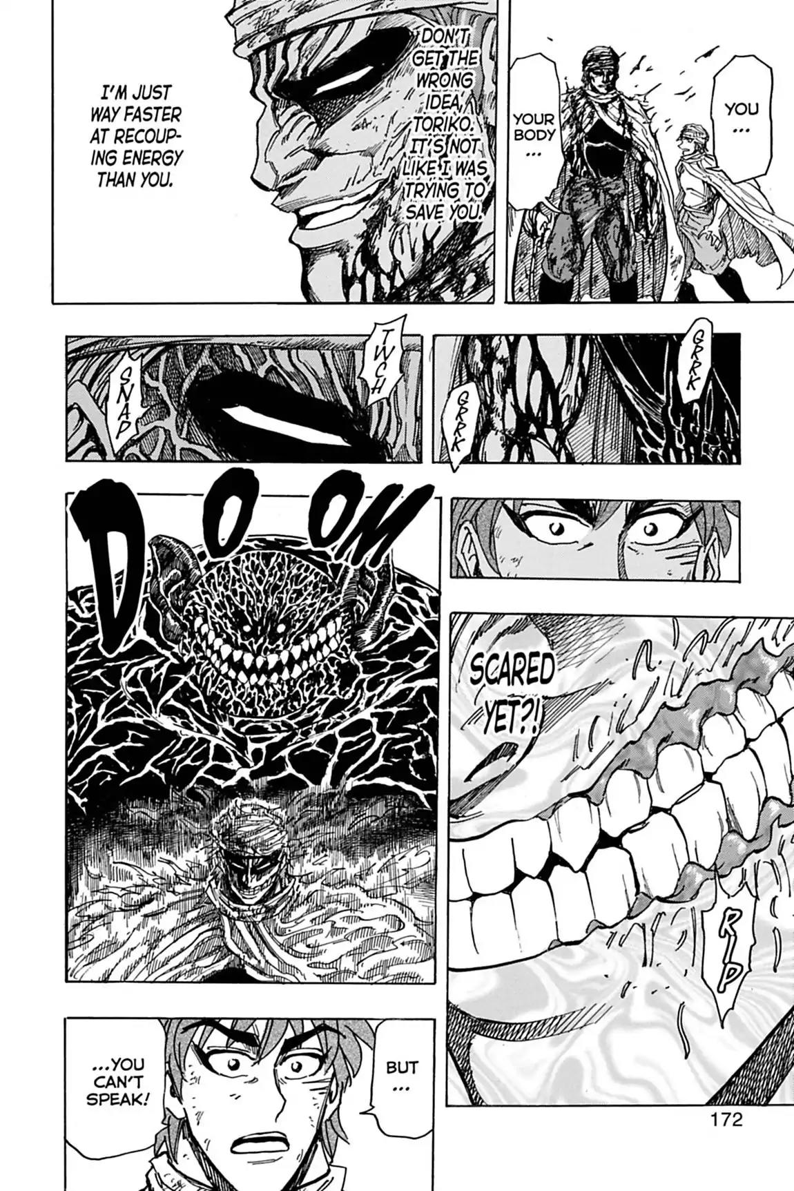 Toriko Chapter 133 page 13 - Chapter 133: Vol.15 Gourmet 133: Search for Komatsu!!