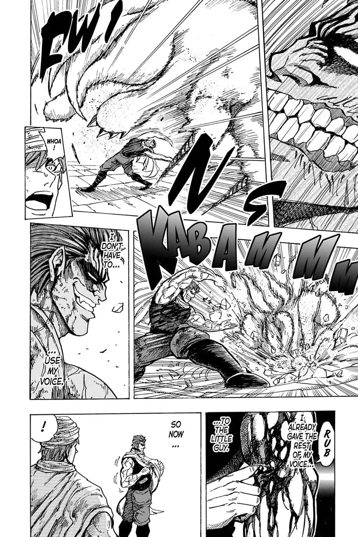 Toriko Chapter 133 page 15 - Chapter 133: Vol.15 Gourmet 133: Search for Komatsu!!