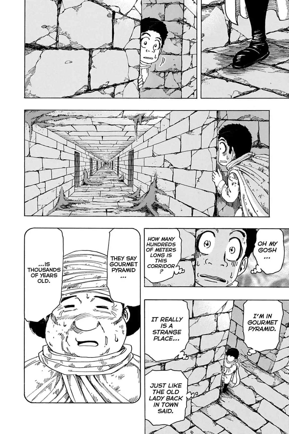 Toriko Chapter 133 page 5 - Chapter 133: Vol.15 Gourmet 133: Search for Komatsu!!