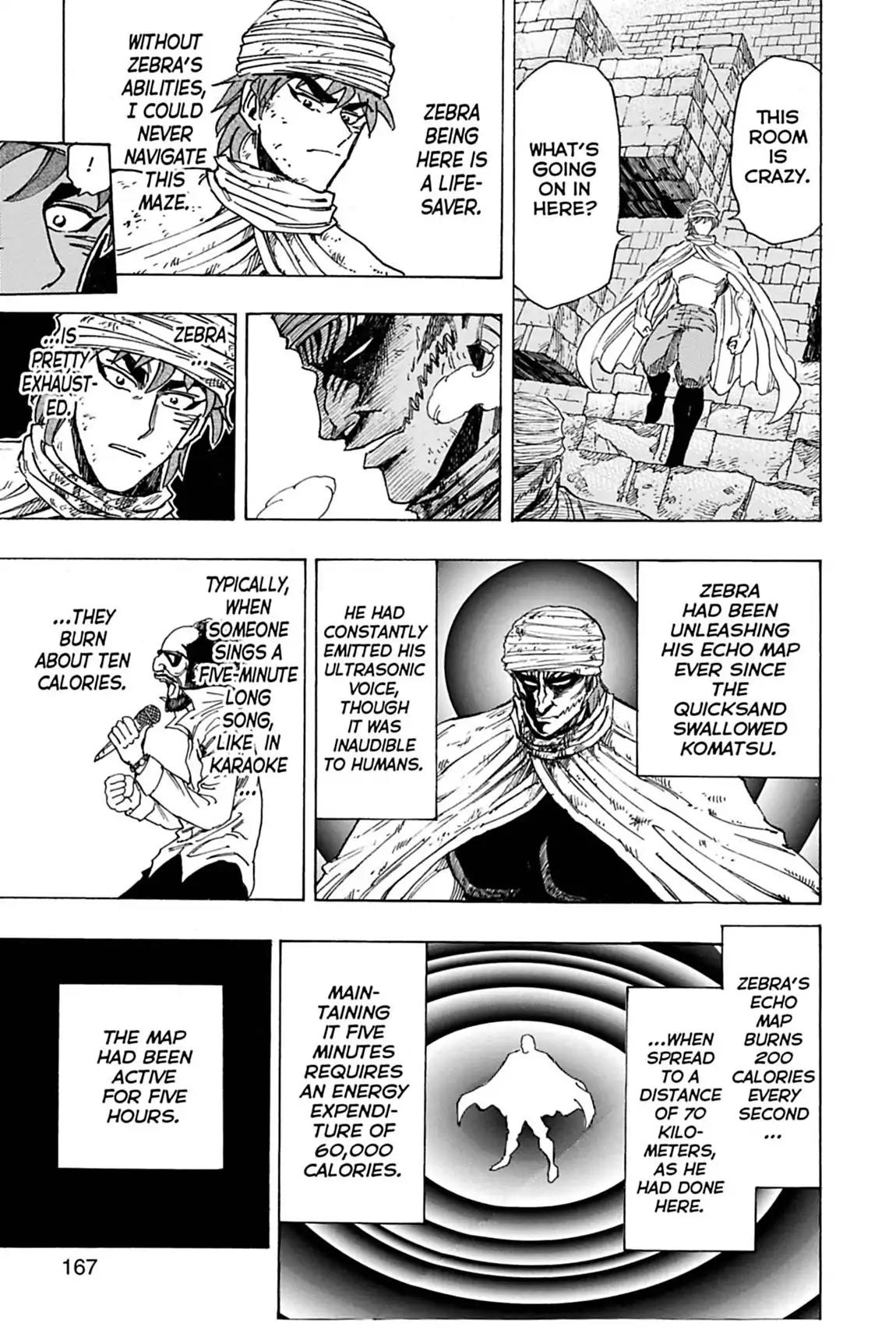 Toriko Chapter 133 page 8 - Chapter 133: Vol.15 Gourmet 133: Search for Komatsu!!
