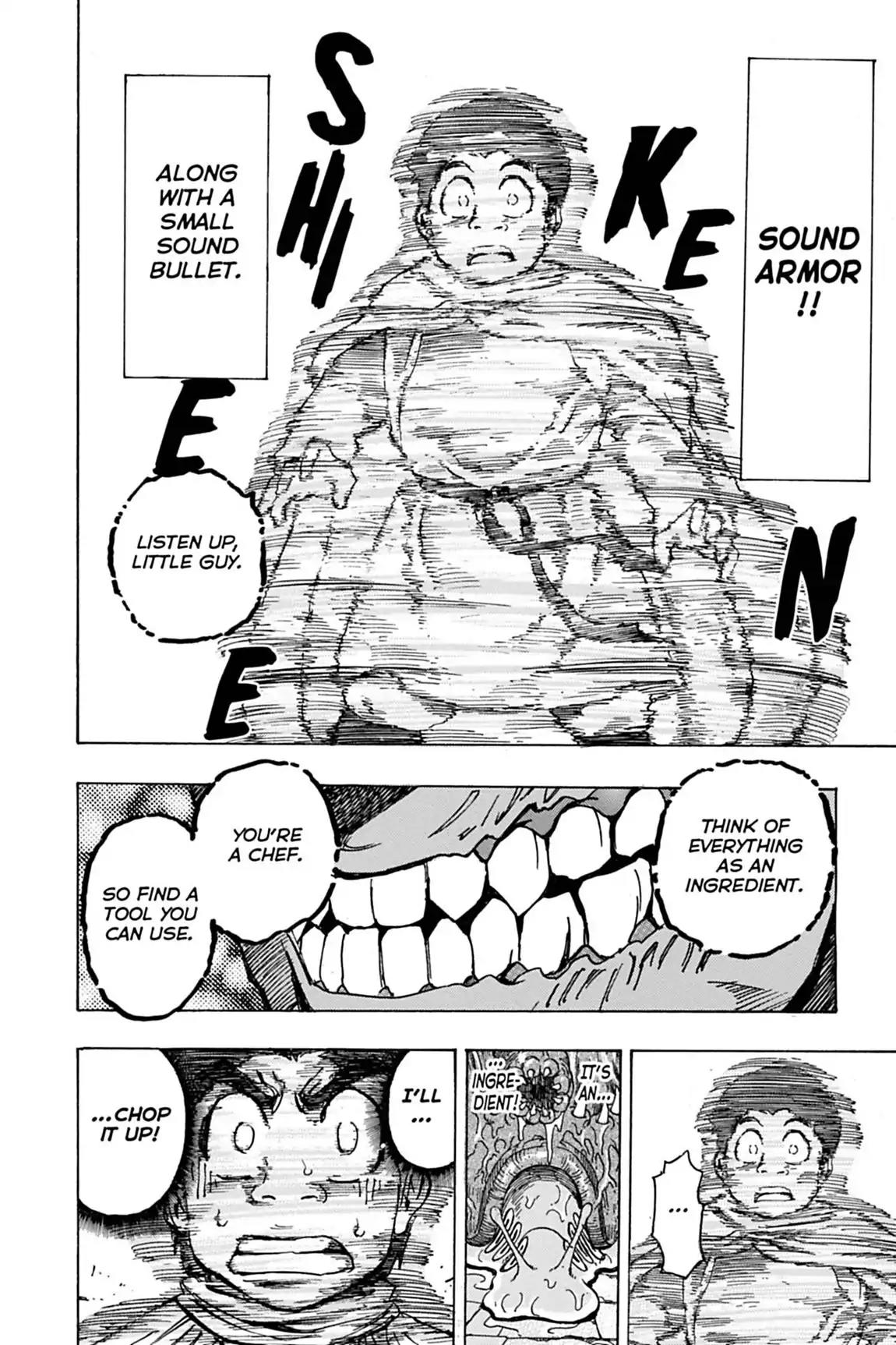 Toriko Chapter 134 page 10 - Chapter 134: Vol.15 Gourmet 134: Mystery of the Pyramid!!