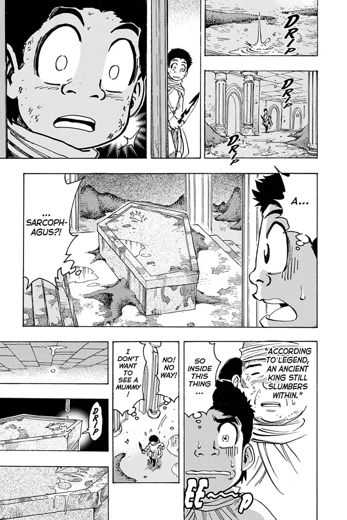 Toriko Chapter 134 page 17 - Chapter 134: Vol.15 Gourmet 134: Mystery of the Pyramid!!