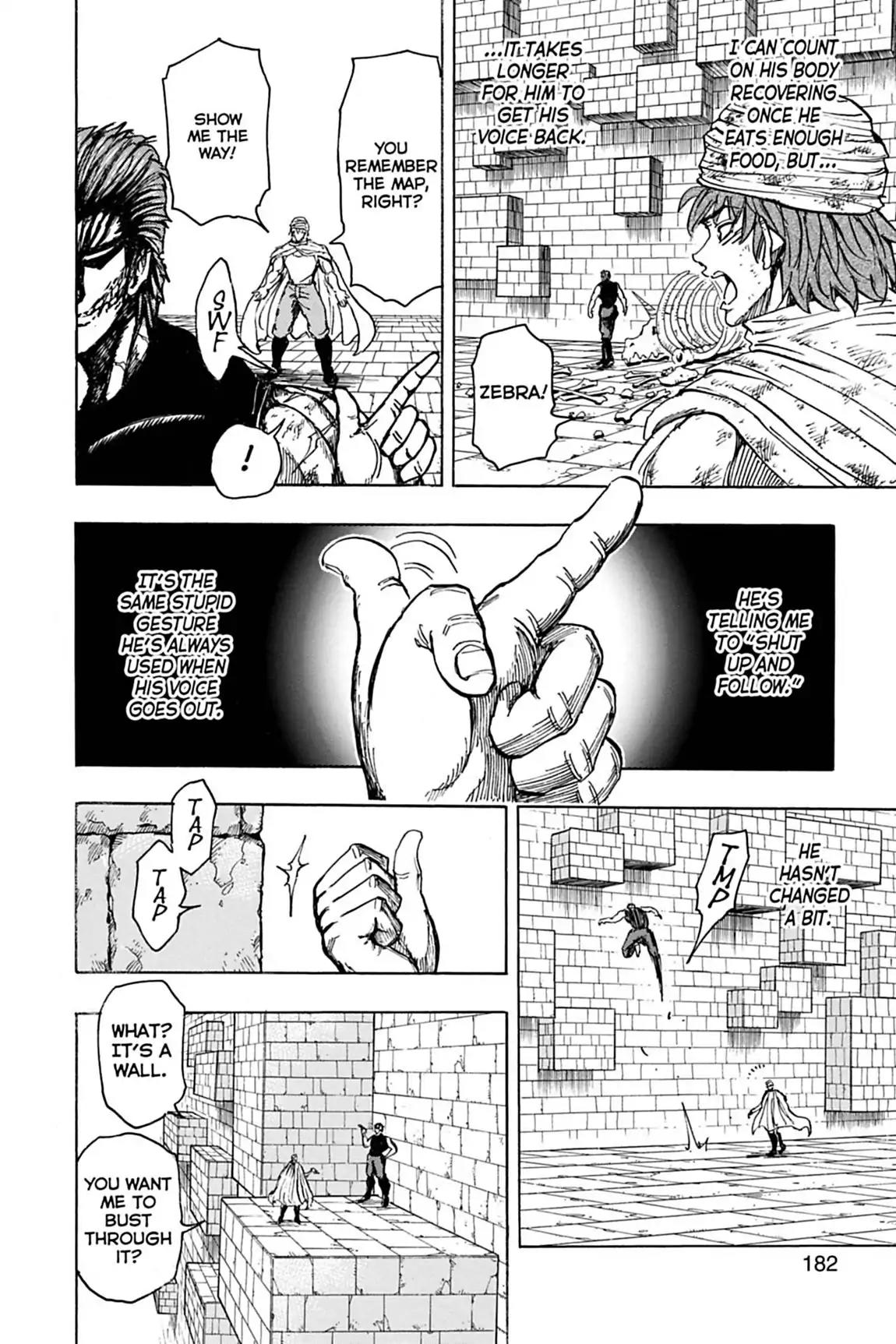 Toriko Chapter 134 page 6 - Chapter 134: Vol.15 Gourmet 134: Mystery of the Pyramid!!