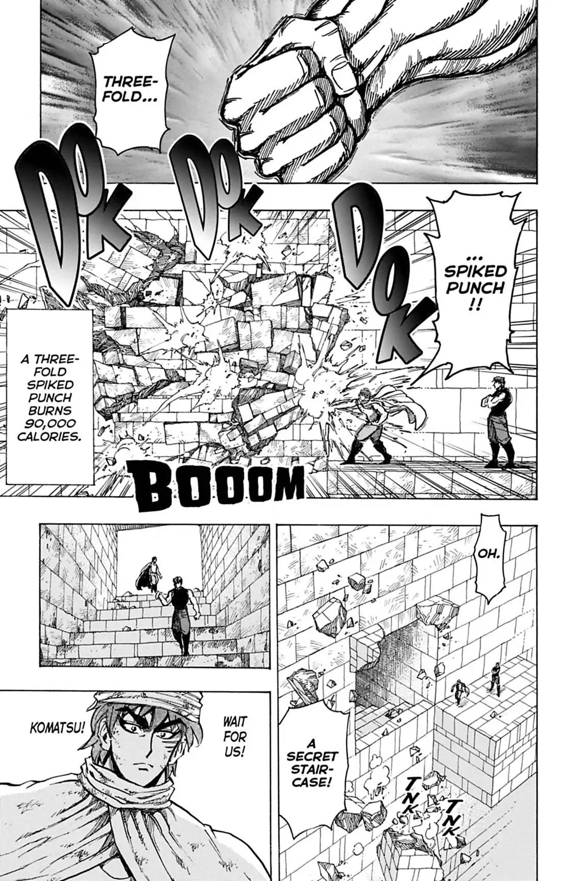 Toriko Chapter 134 page 7 - Chapter 134: Vol.15 Gourmet 134: Mystery of the Pyramid!!