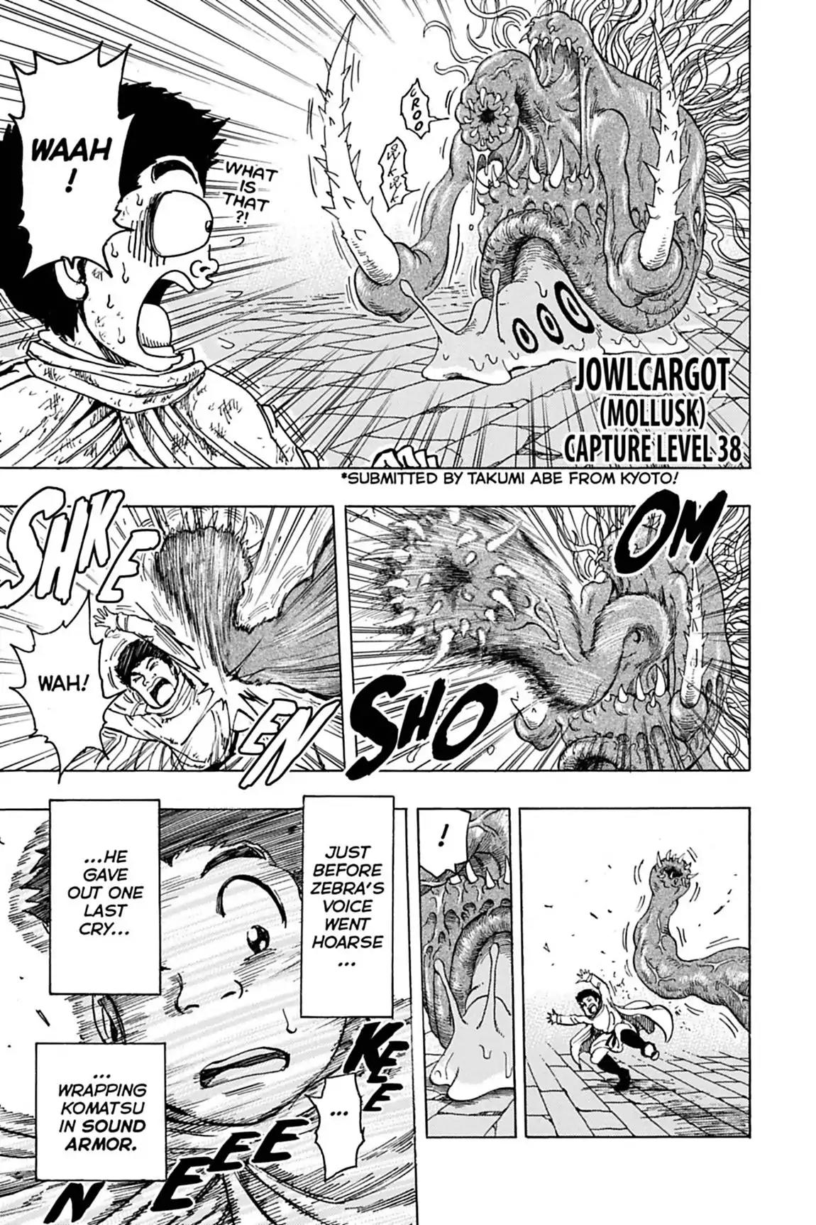 Toriko Chapter 134 page 9 - Chapter 134: Vol.15 Gourmet 134: Mystery of the Pyramid!!