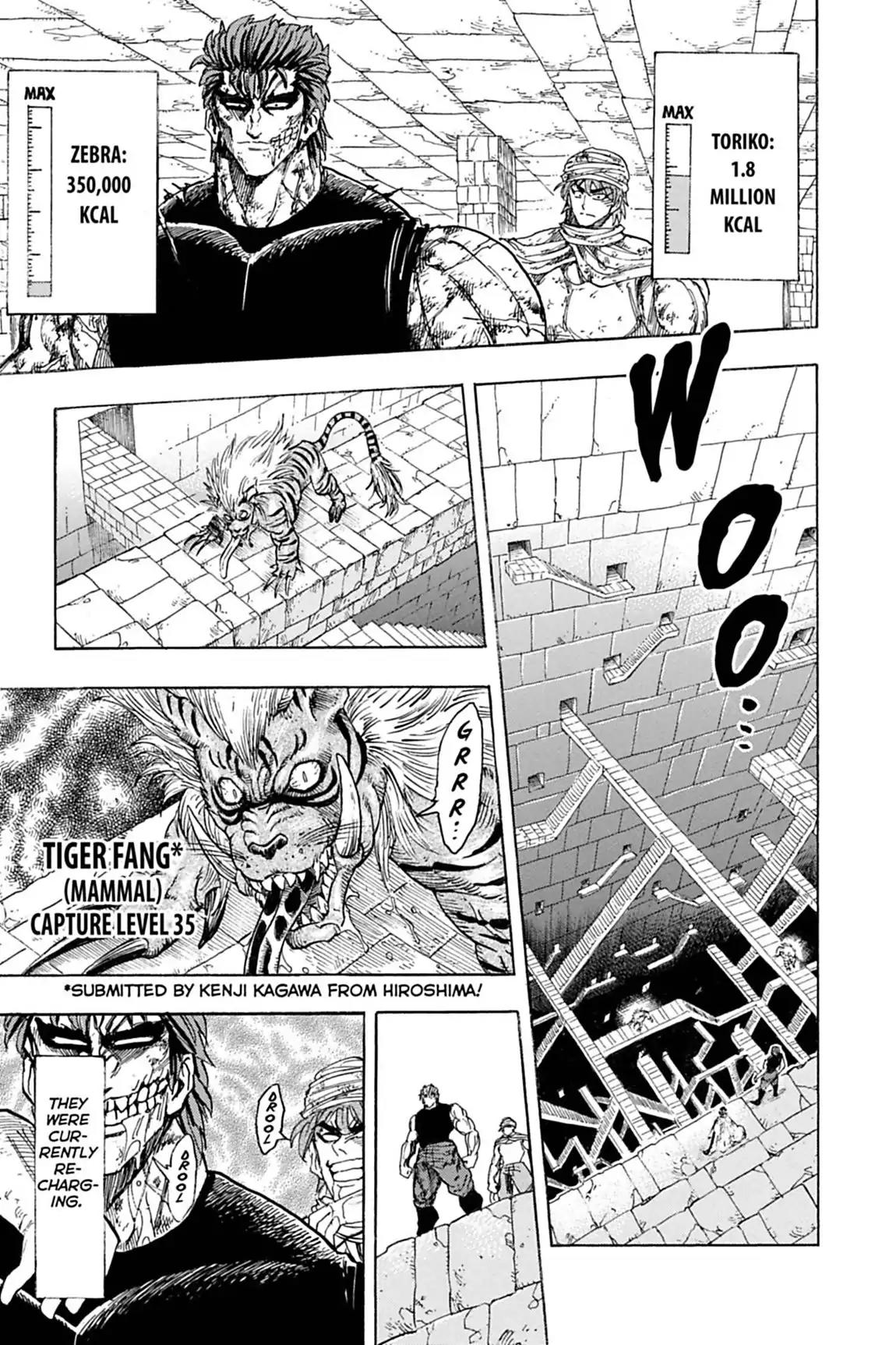 Toriko Chapter 135 page 14 - Chapter 135: Vol.16 Gourmet 135: Recovery!!