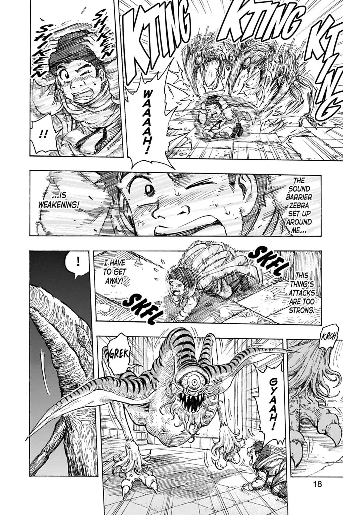 Toriko Chapter 135 page 17 - Chapter 135: Vol.16 Gourmet 135: Recovery!!