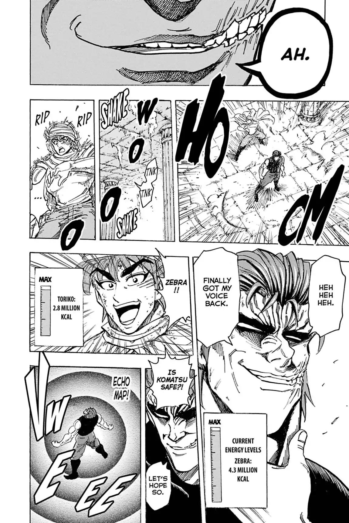 Toriko Chapter 135 page 21 - Chapter 135: Vol.16 Gourmet 135: Recovery!!