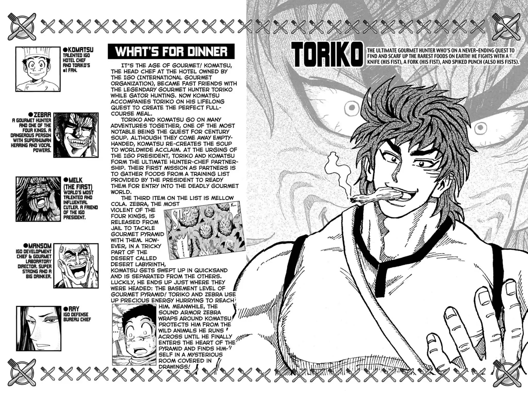 Toriko Chapter 135 page 5 - Chapter 135: Vol.16 Gourmet 135: Recovery!!