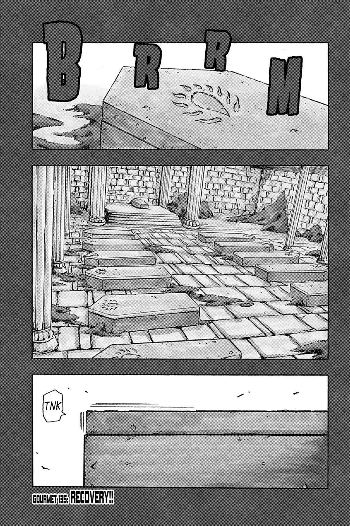 Toriko Chapter 135 page 7 - Chapter 135: Vol.16 Gourmet 135: Recovery!!