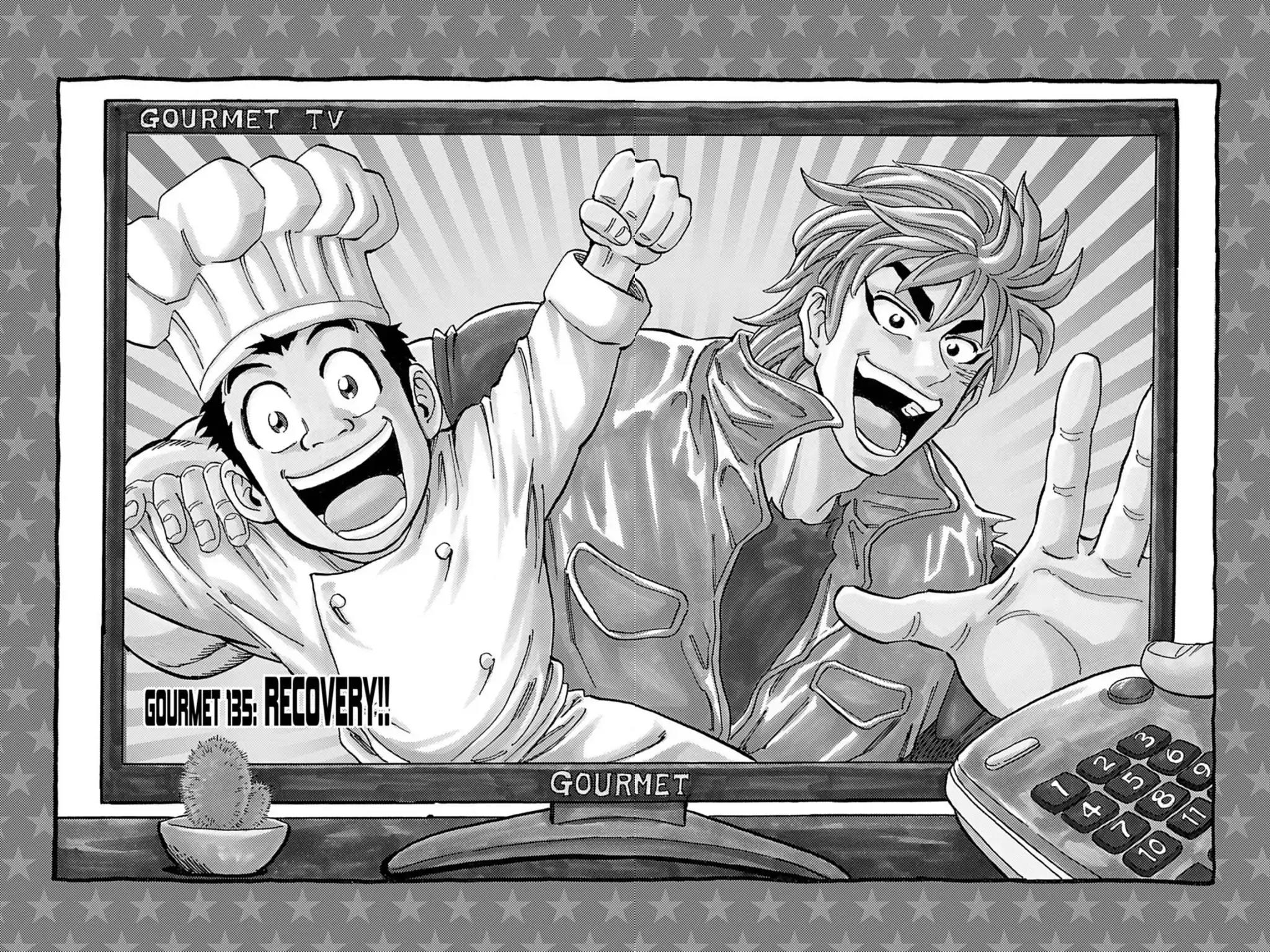 Toriko Chapter 135 page 8 - Chapter 135: Vol.16 Gourmet 135: Recovery!!