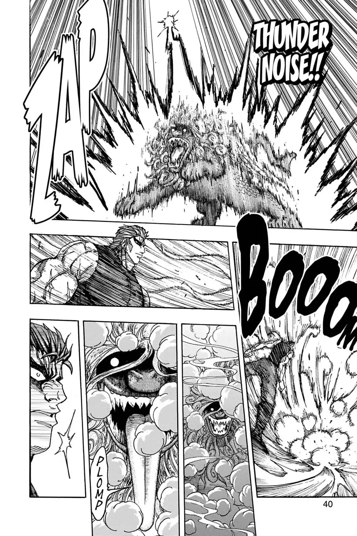 Toriko Chapter 136 page 14 - Chapter 136: Vol.16 Gourmet 136: Versus the Salamander Sphinx!!
