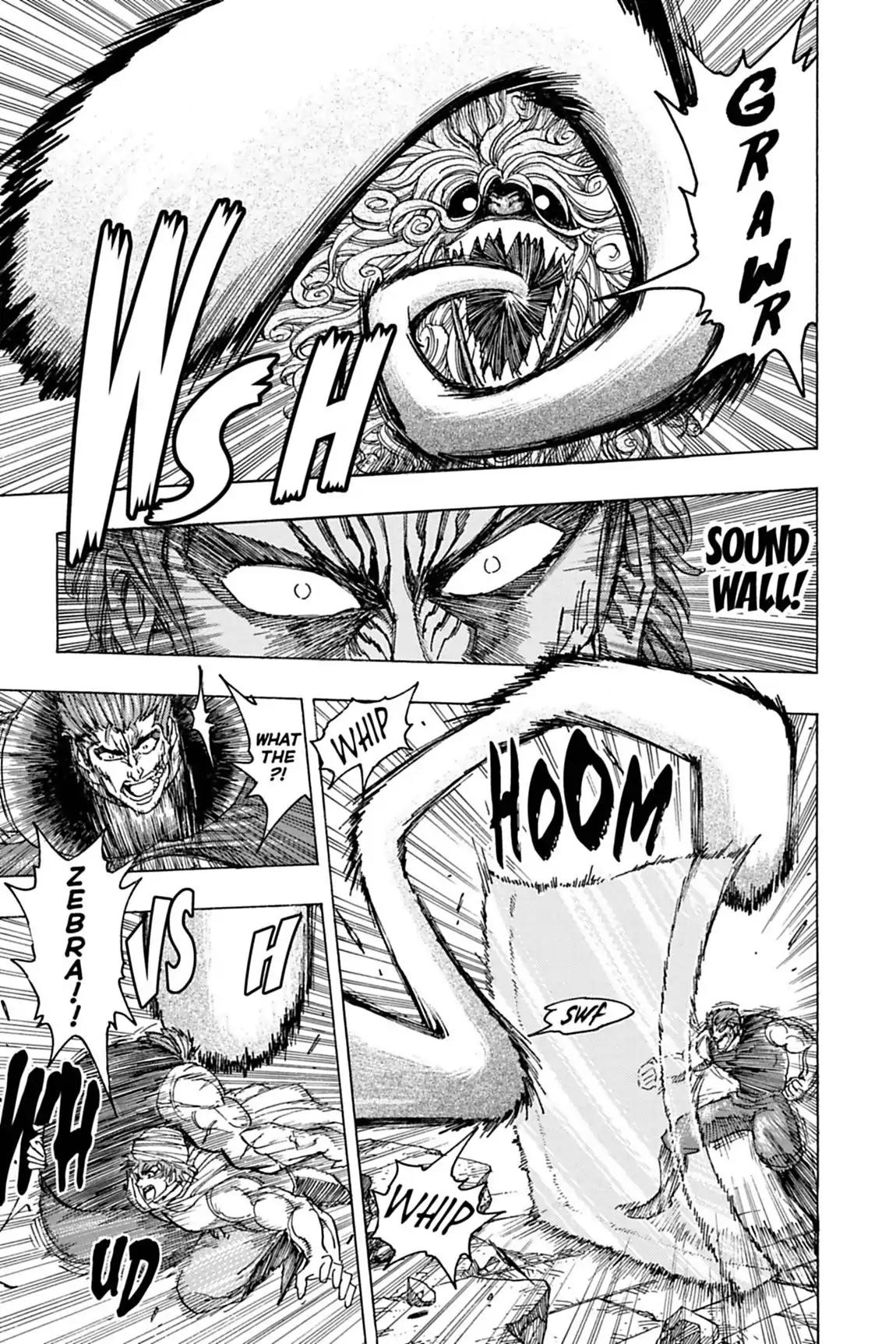 Toriko Chapter 136 page 15 - Chapter 136: Vol.16 Gourmet 136: Versus the Salamander Sphinx!!