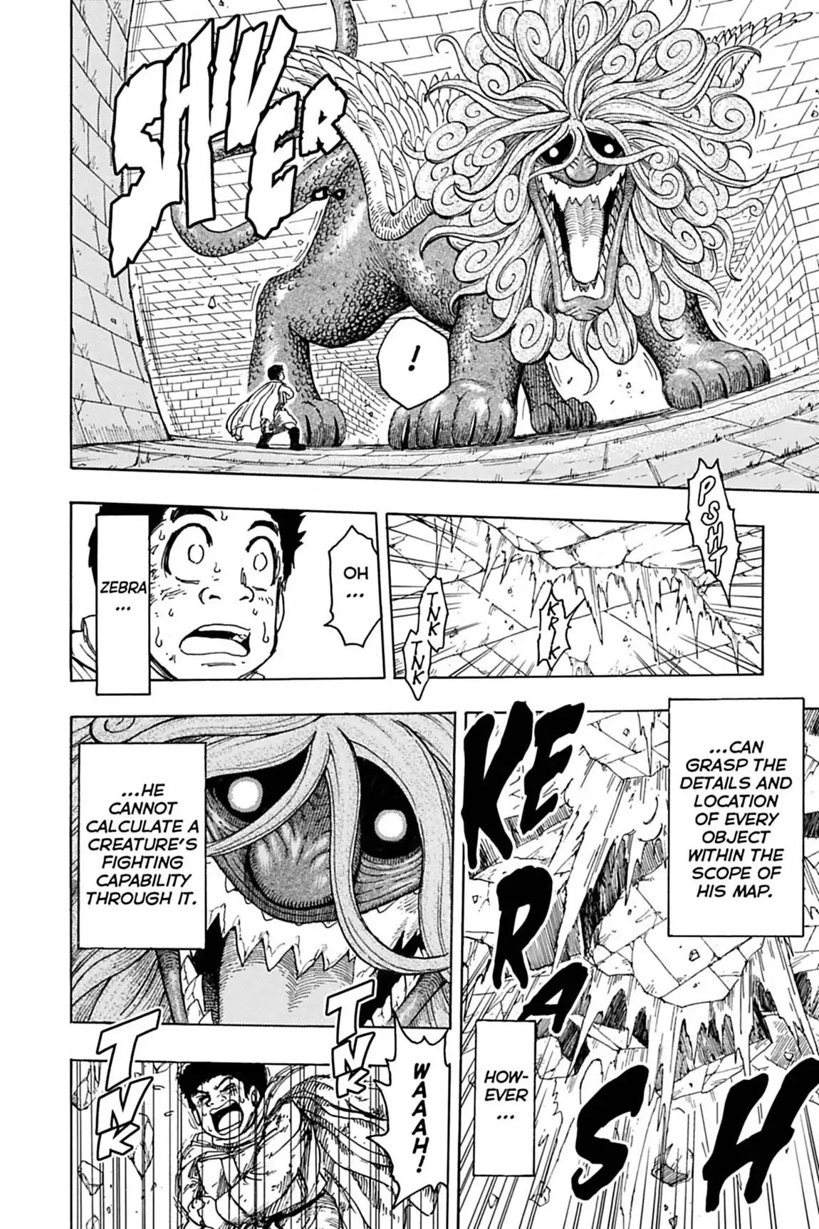Toriko Chapter 136 page 7 - Chapter 136: Vol.16 Gourmet 136: Versus the Salamander Sphinx!!