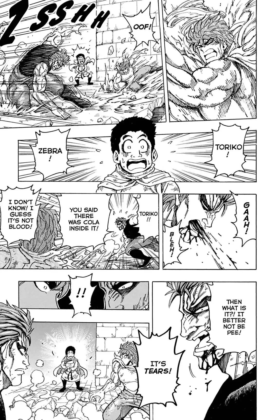 Toriko Chapter 137 page 11 - Chapter 137: Vol.16 Gourmet 137: The Cola's True Form!!