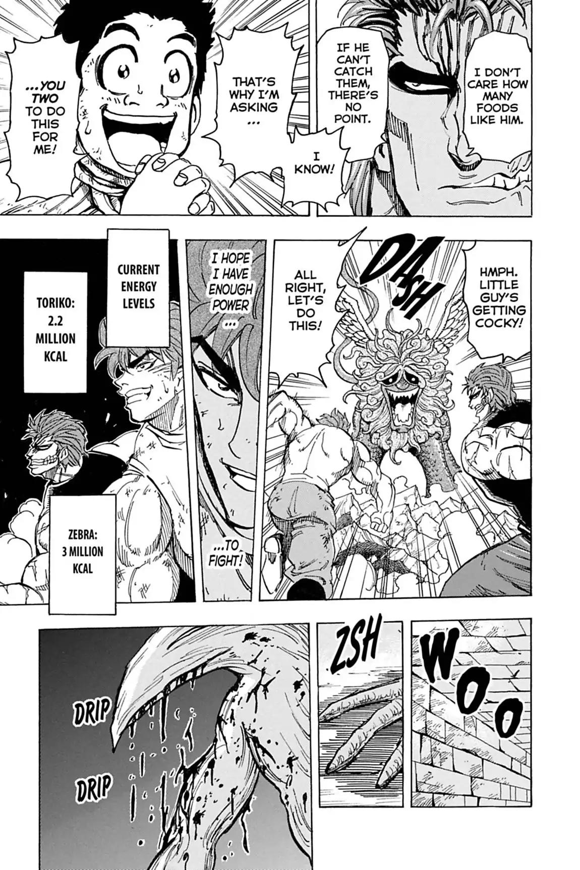 Toriko Chapter 137 page 15 - Chapter 137: Vol.16 Gourmet 137: The Cola's True Form!!