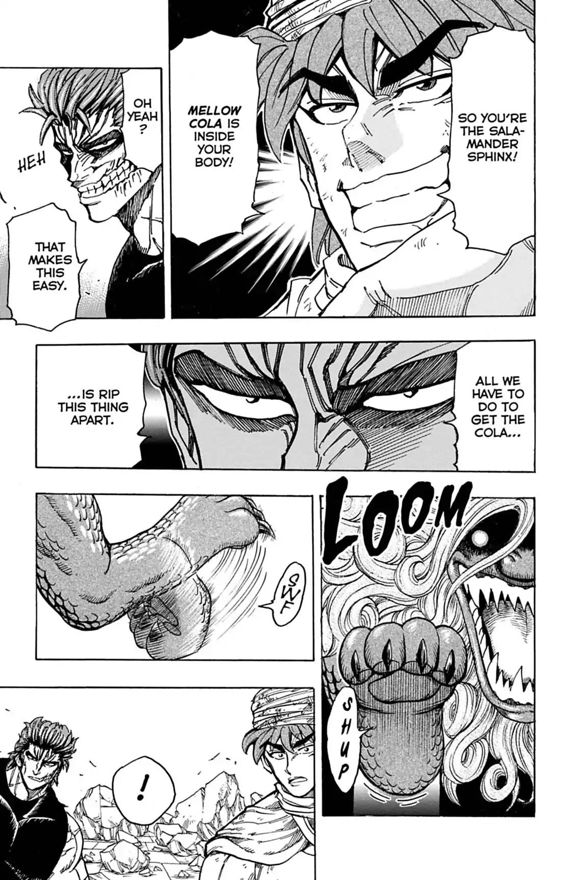 Toriko Chapter 137 page 3 - Chapter 137: Vol.16 Gourmet 137: The Cola's True Form!!