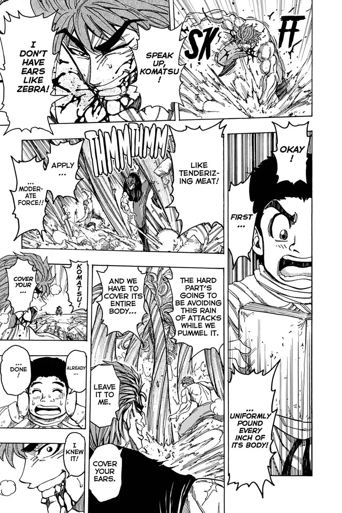 Toriko Chapter 138 page 7 - Chapter 138: Vol.16 Gourmet 138: Preparing Mellow Cola!!