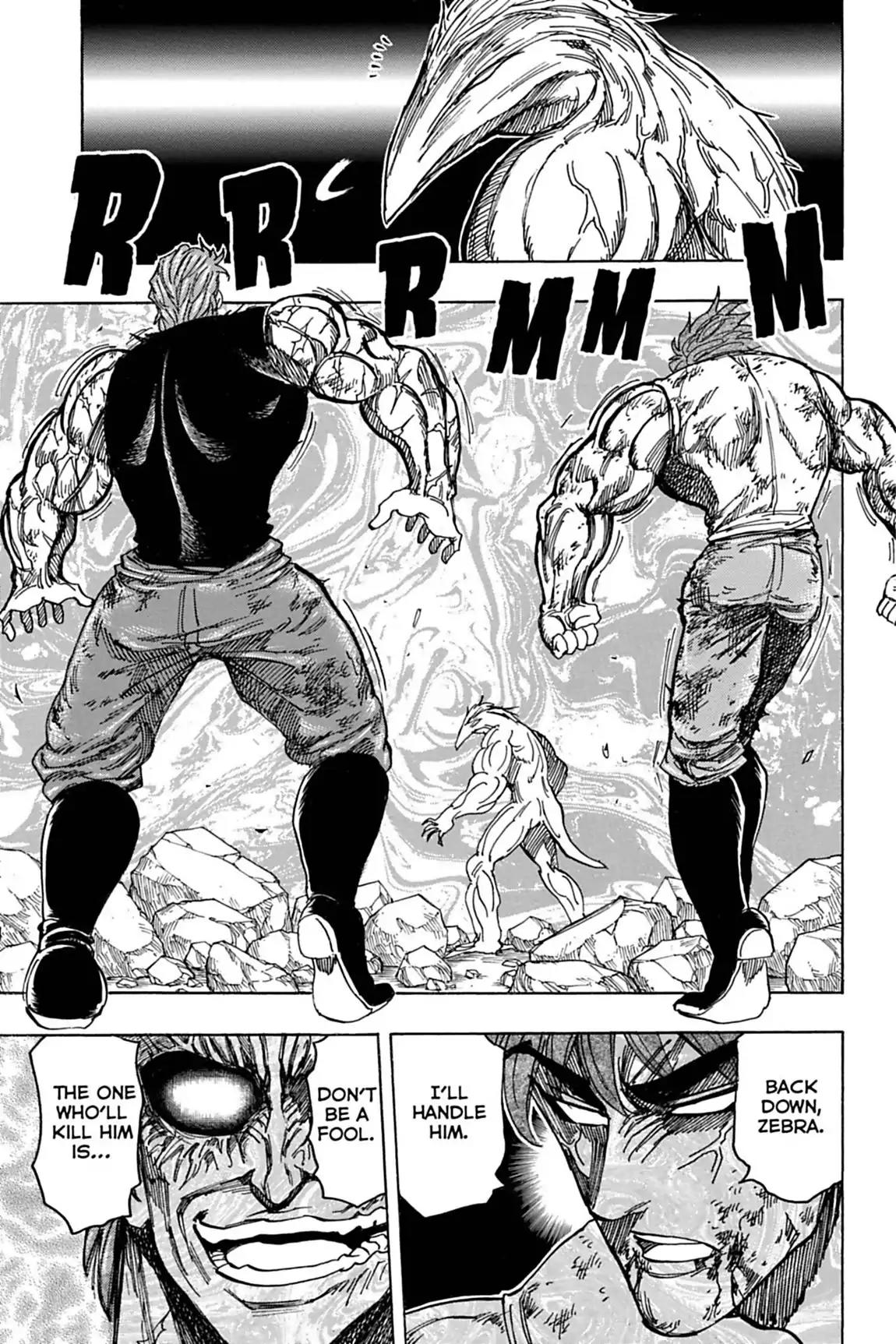 Toriko Chapter 139 page 17 - Chapter 139: Vol.16 Gourmet 139: Zebra's Conditions!!